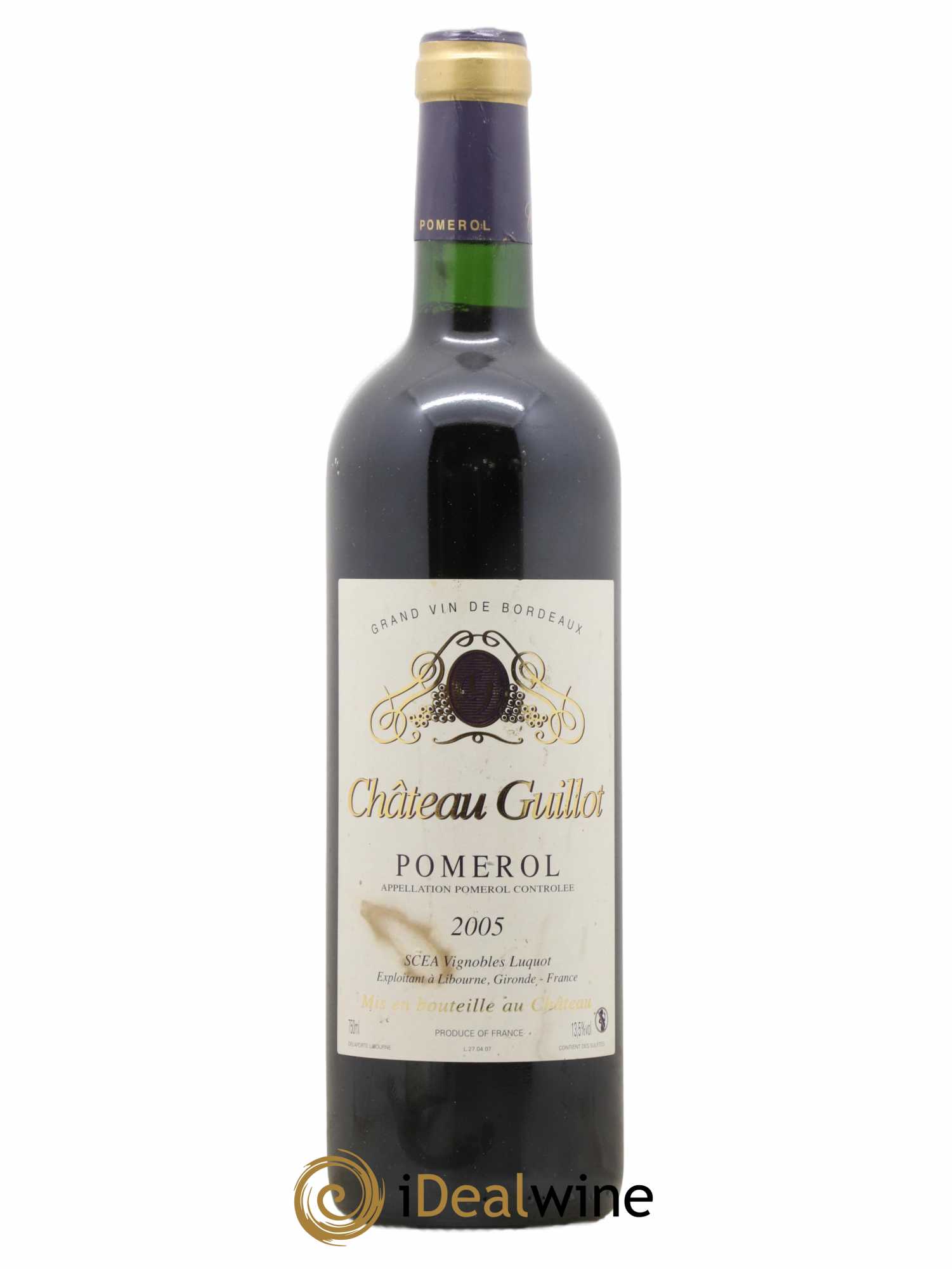 Château Guillot 2005 - Lot de 1 bouteille - 0