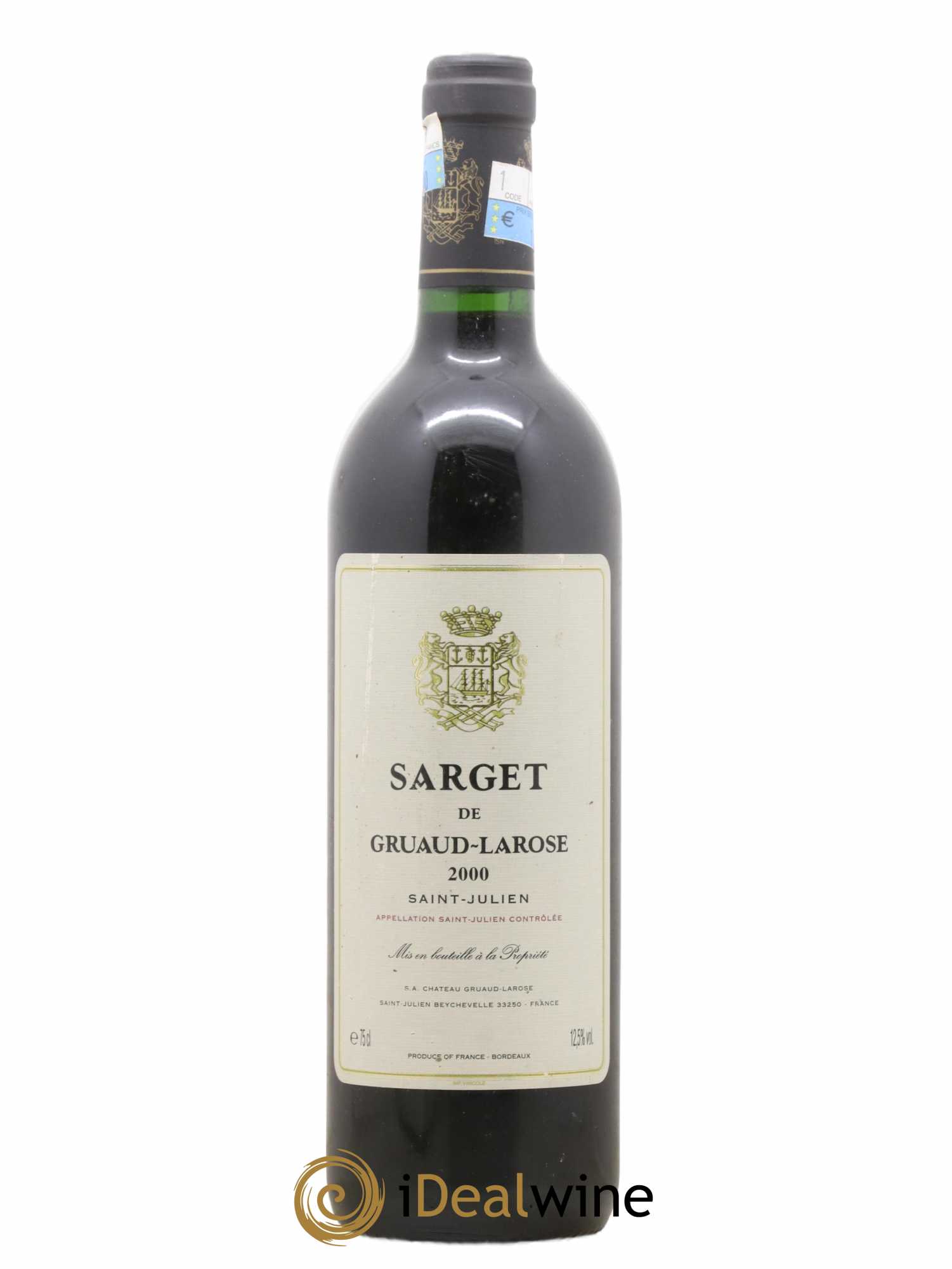 Sarget de Gruaud Larose Second Vin (sans prix de réserve) 2000 - Lot de 1 bouteille - 0