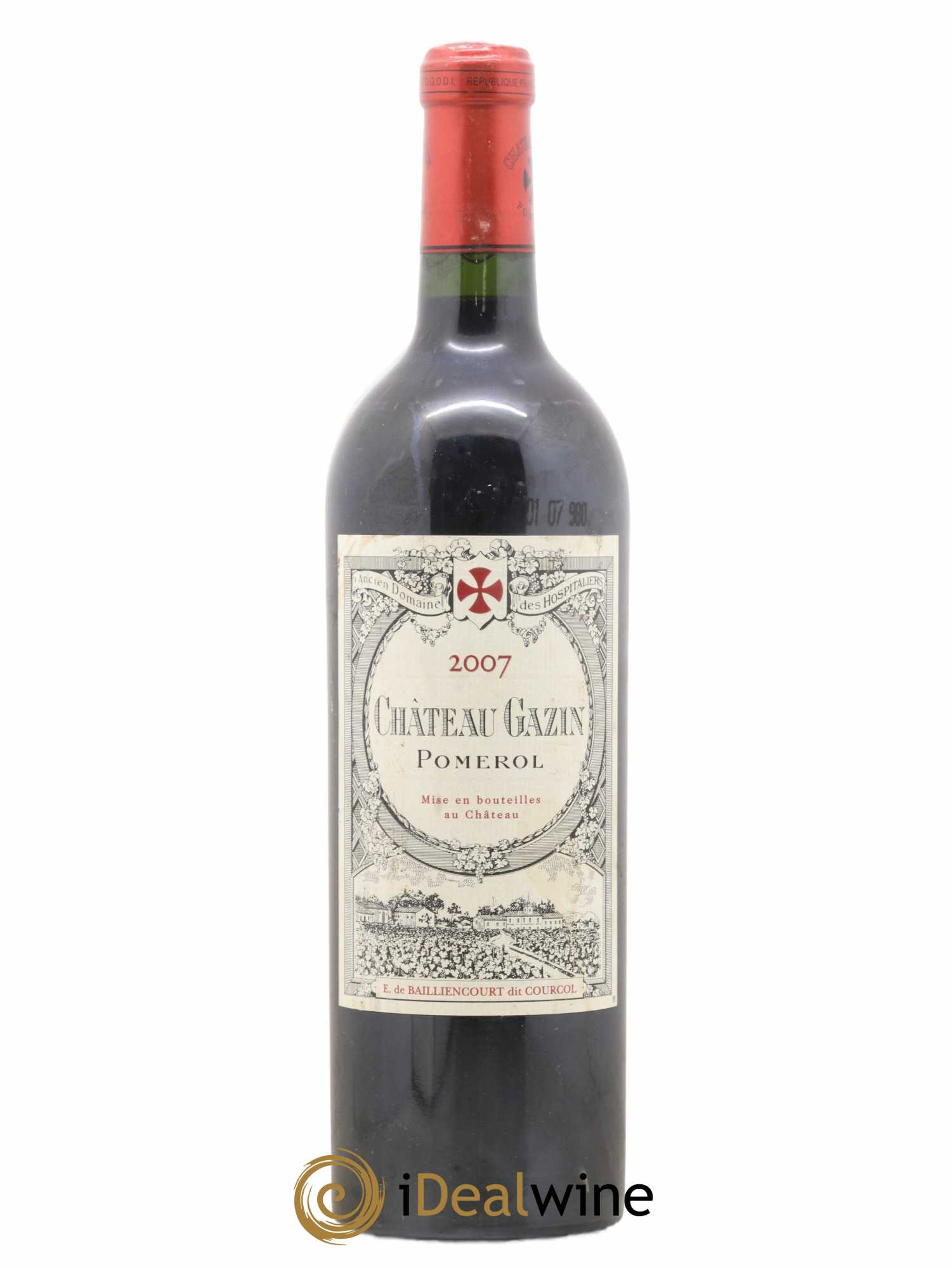 Château Gazin 2007 - Lot de 1 bouteille - 0