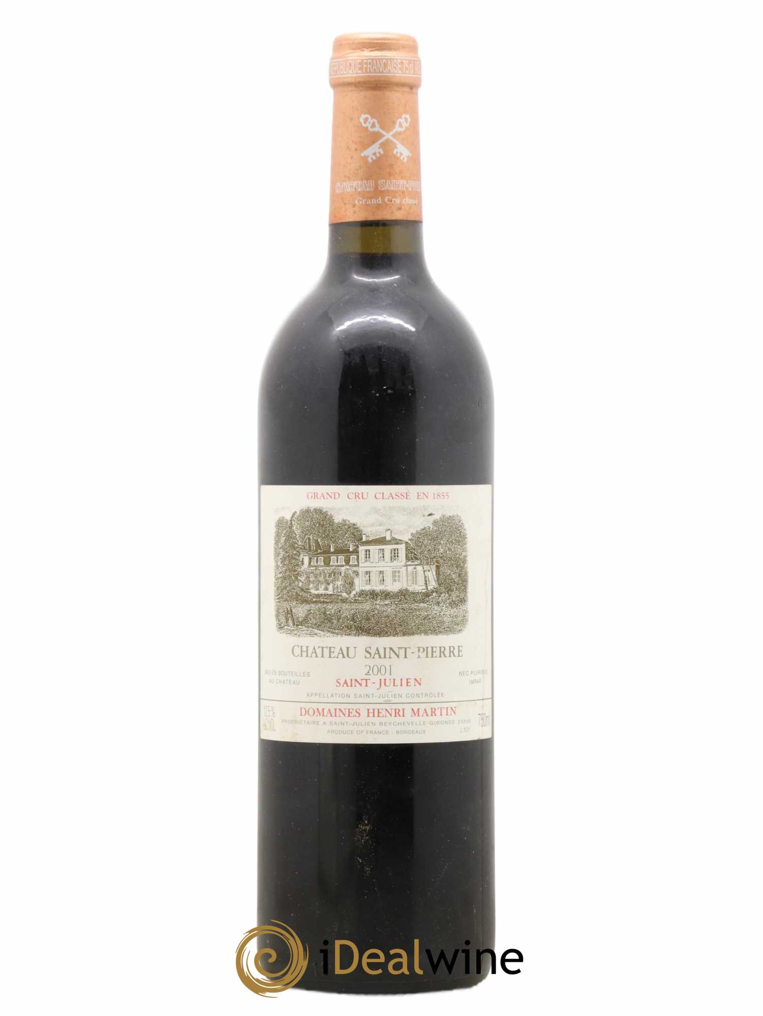 Château Saint-Pierre 2001 - Lot de 1 bouteille - 0