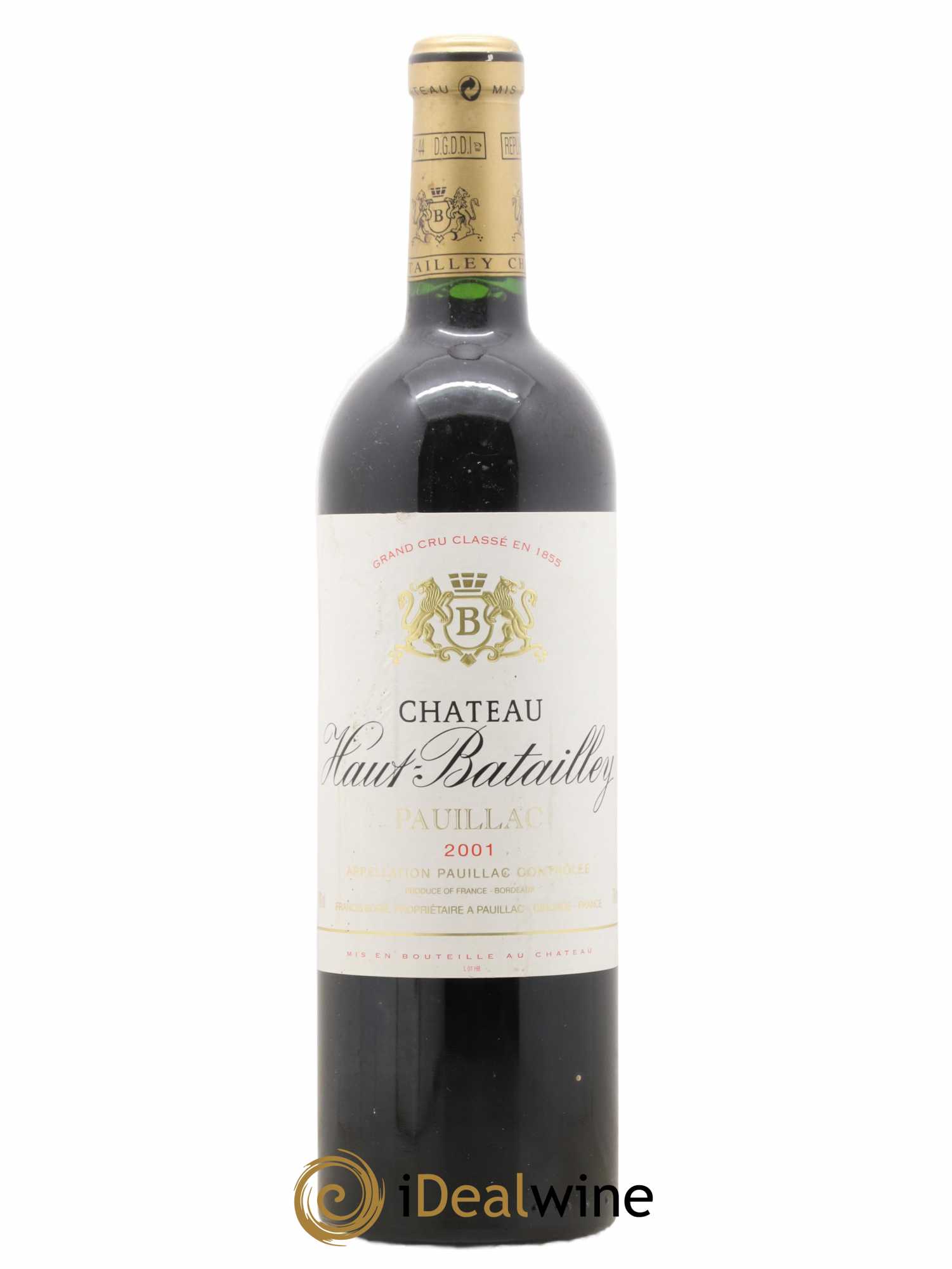 Château Haut Batailley 5ème Grand Cru Classé 2001 - Lot de 1 bouteille - 0