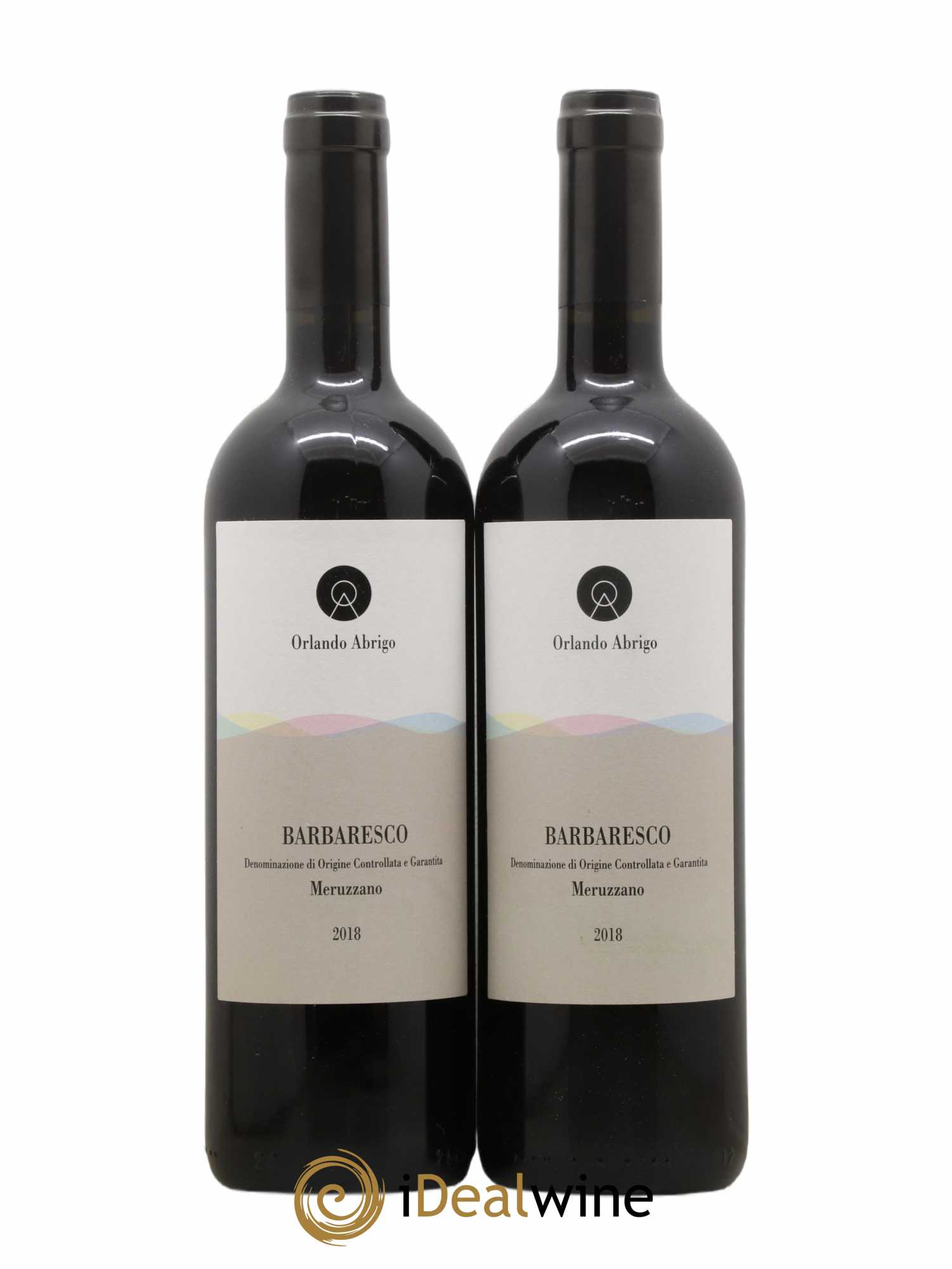 Barbaresco DOCG Meruzzano Orlando Abrigo 2018 - Lot de 2 bouteilles - 0