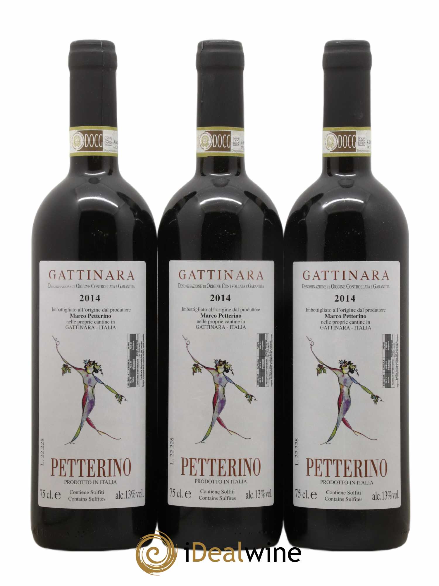 Gattinara DOCG 2014 - Posten von 3 Flaschen - 0