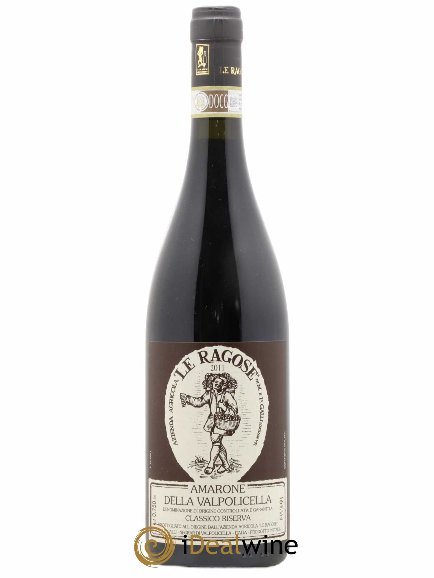 Amarone della Valpolicella DOC Classico Riserva Le Ragose 2011 - Lot of 1 bottle - 0