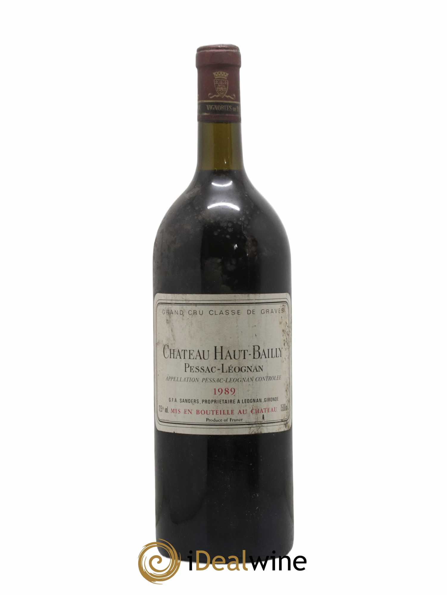 Château Haut-Bailly Cru Classé de Graves 1989 - Lot de 1 magnum - 0
