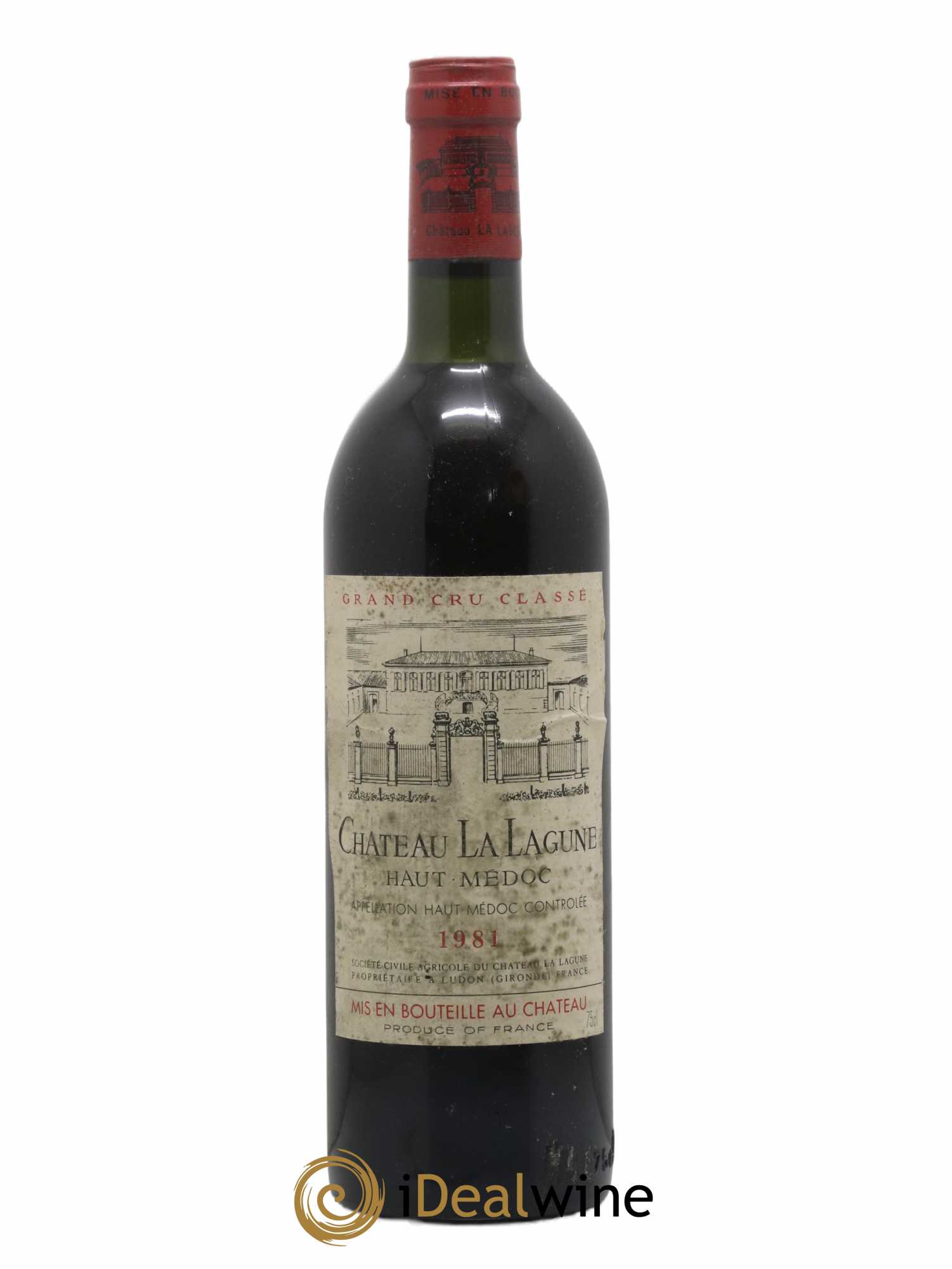 Château la Lagune 3ème Grand Cru Classé 1981 - Lot de 1 bouteille - 0