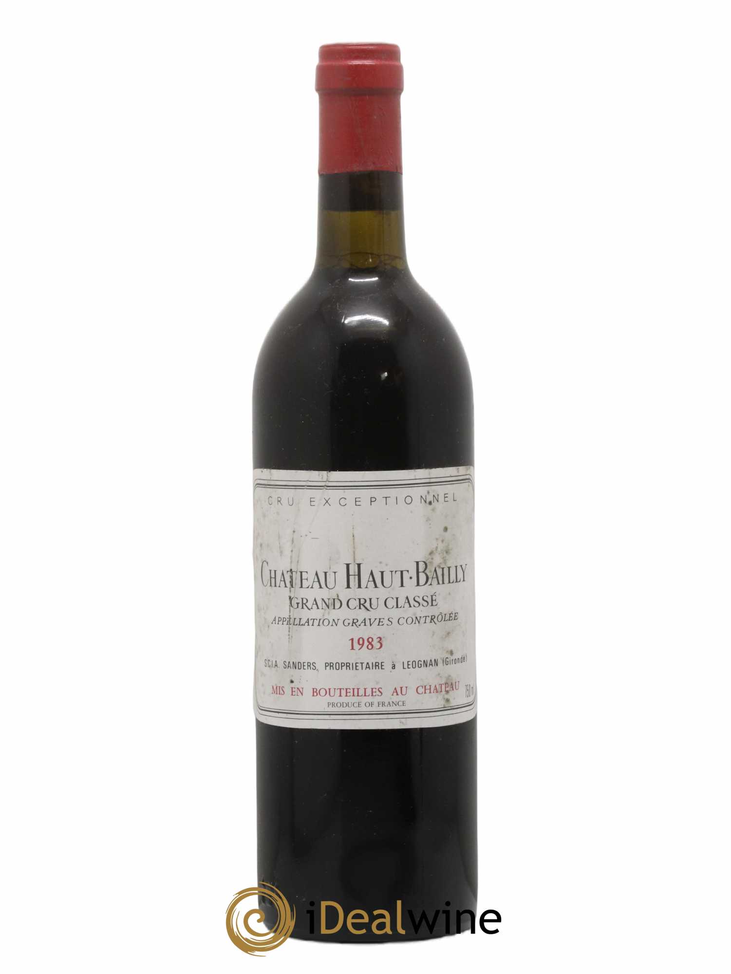 Château Haut-Bailly Cru Classé de Graves 1983 - Lot de 1 bouteille - 0