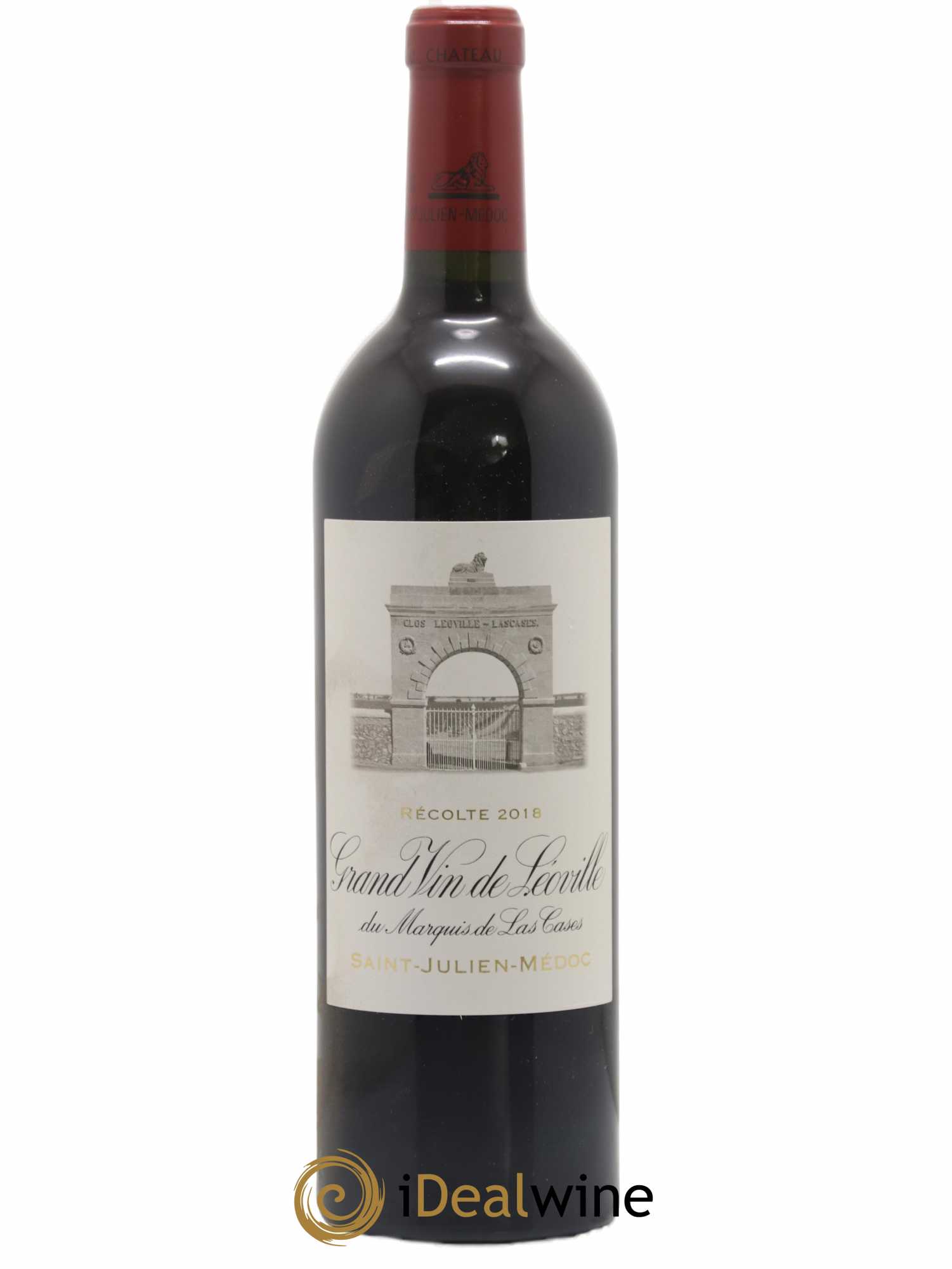 Château Léoville Las Cases 2ème Grand Cru Classé 2018 - Lot de 1 bouteille - 0