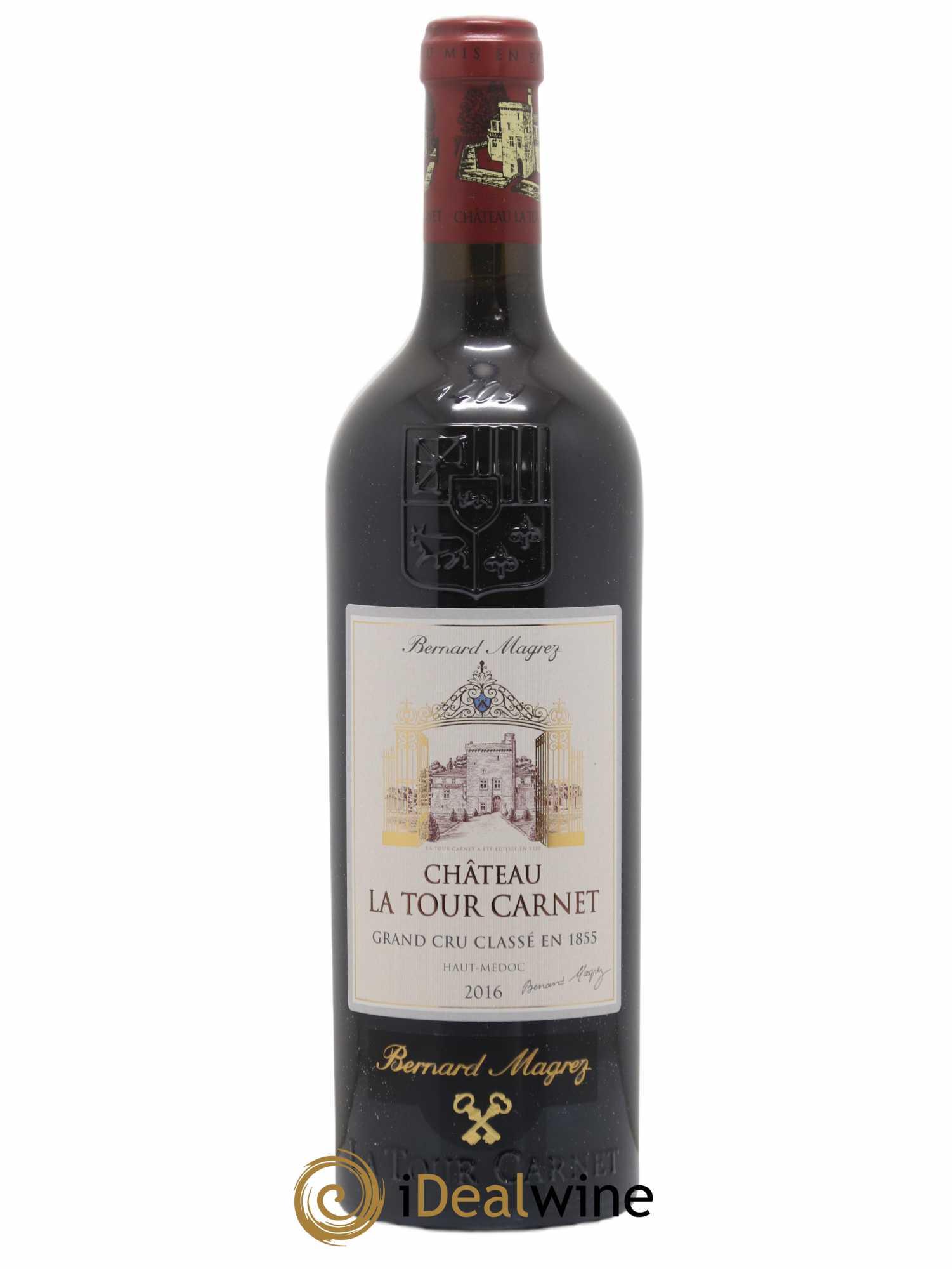 Château la Tour Carnet 4ème Grand Cru Classé 2016 - Lot de 1 bouteille - 0