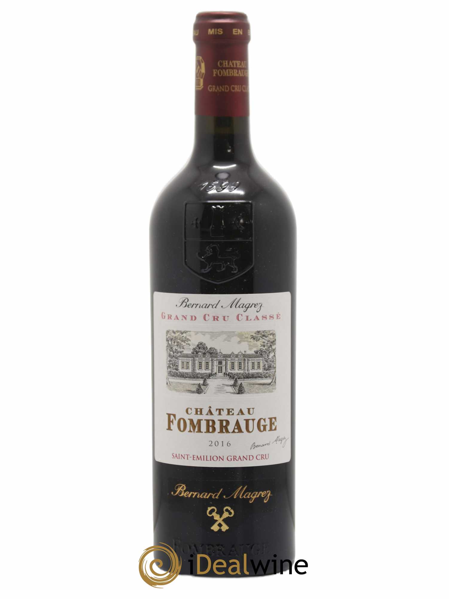 Château Fombrauge Grand Cru Classé 2016 - Lot de 1 bouteille - 0
