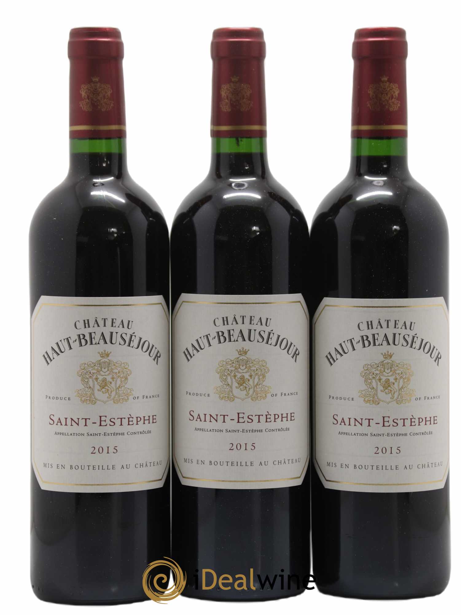 Château Haut Beauséjour Cru Bourgeois 2015 - Lot de 6 bouteilles - 1