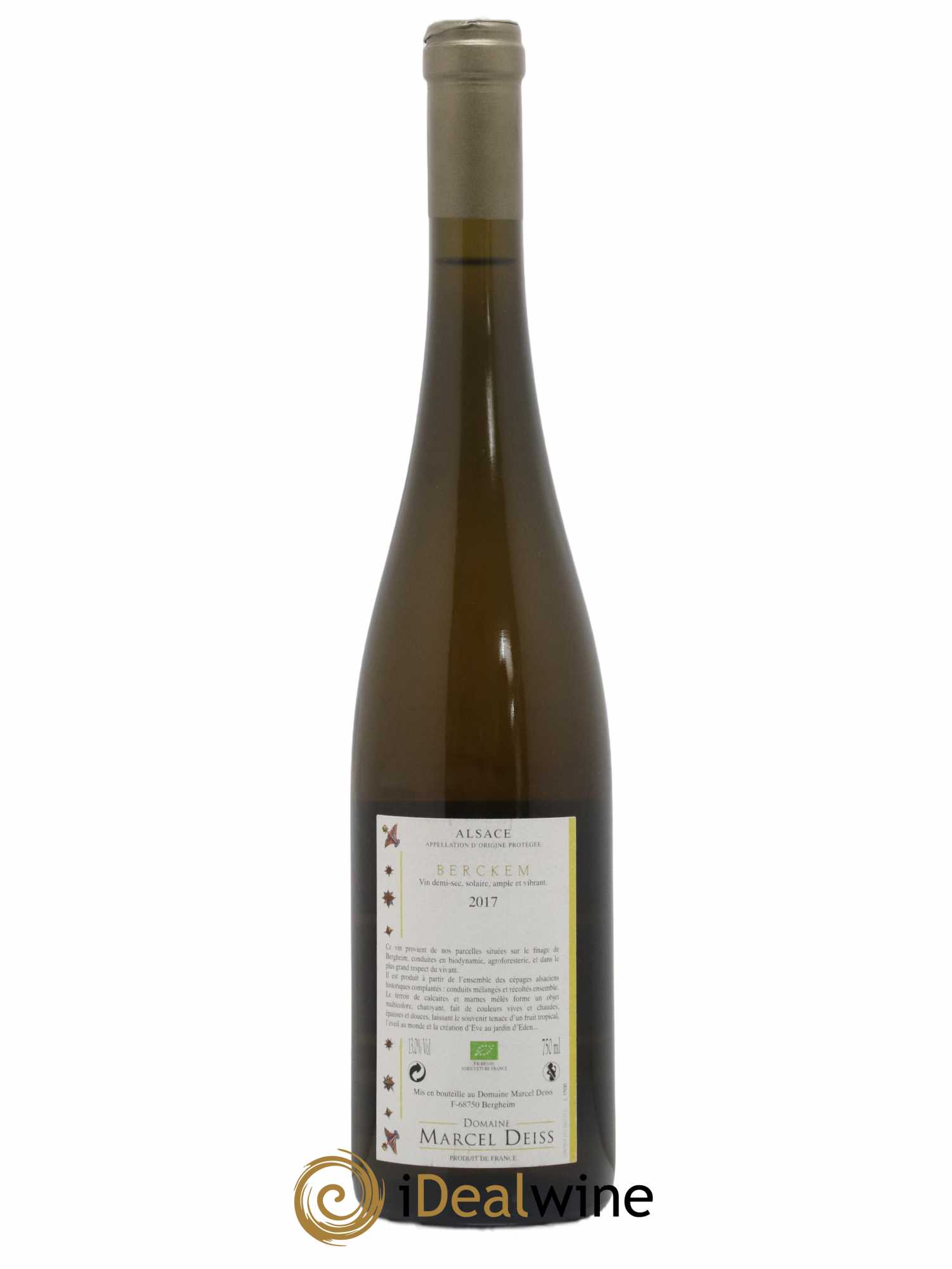 Alsace Berckem Marcel Deiss 2017 - Posten von 1 Flasche - 1