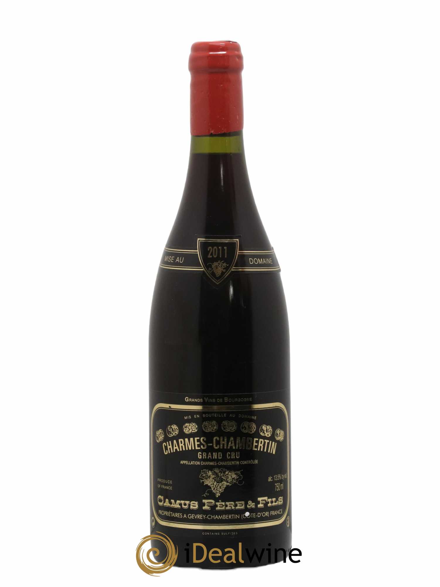 Charmes-Chambertin Grand Cru Camus Père et Fils (Domaine) 2011 - Lot de 1 bouteille - 0