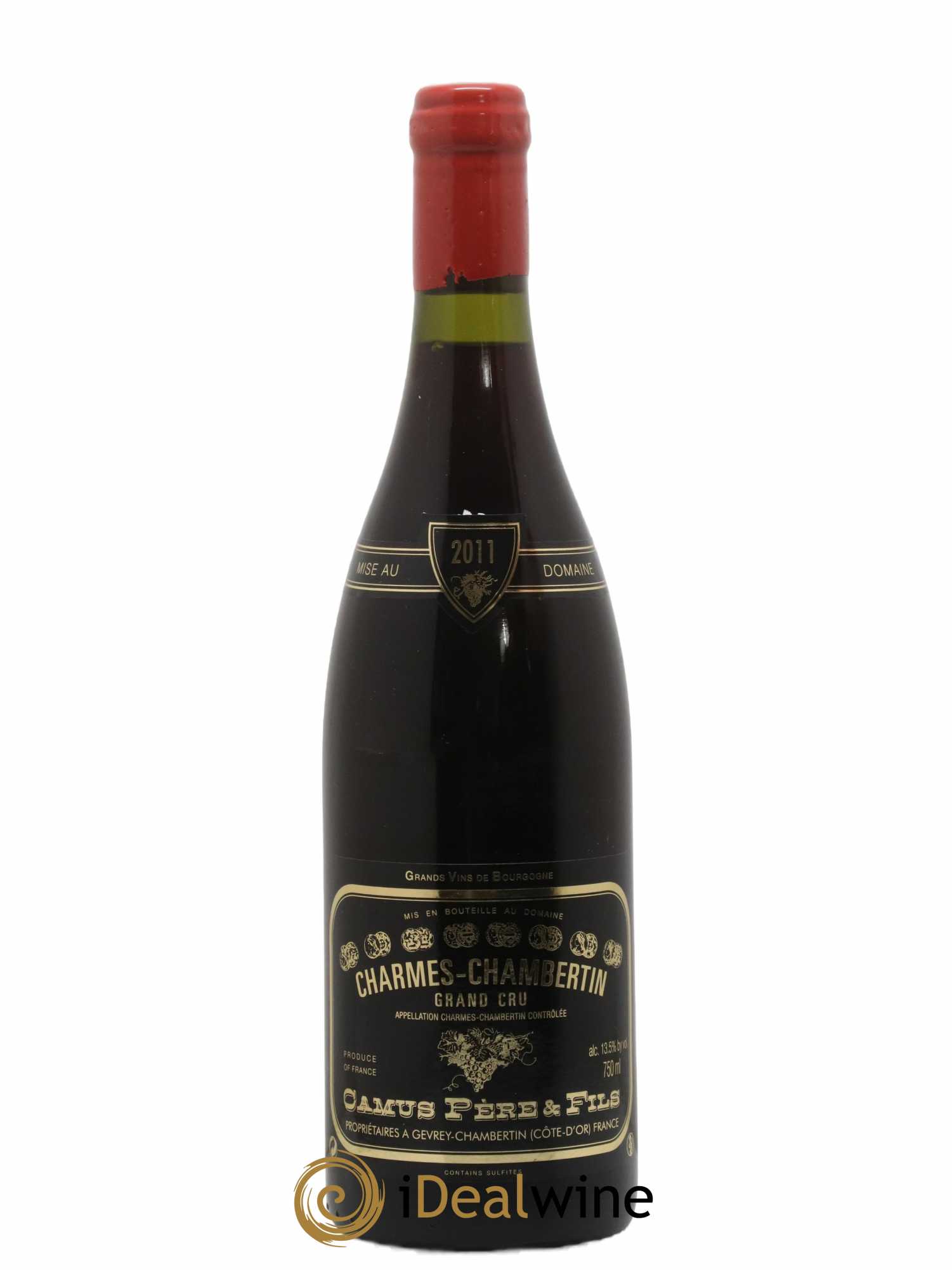 Charmes-Chambertin Grand Cru Camus Père et Fils (Domaine) 2011 - Lot de 1 bouteille - 0