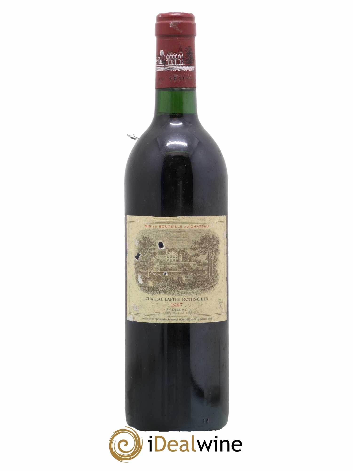 Château Lafite Rothschild 1er Grand Cru Classé 1987 - Lot de 1 bouteille - 0