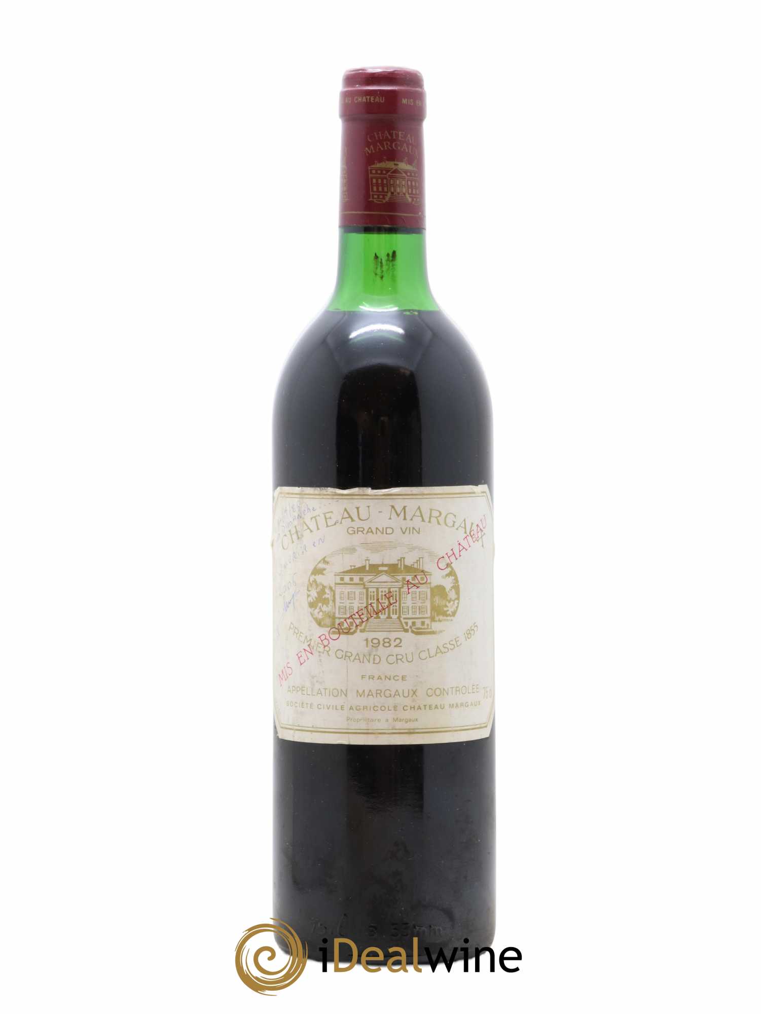 Château Margaux 1er Grand Cru Classé 1982 - Lot de 1 bouteille - 0