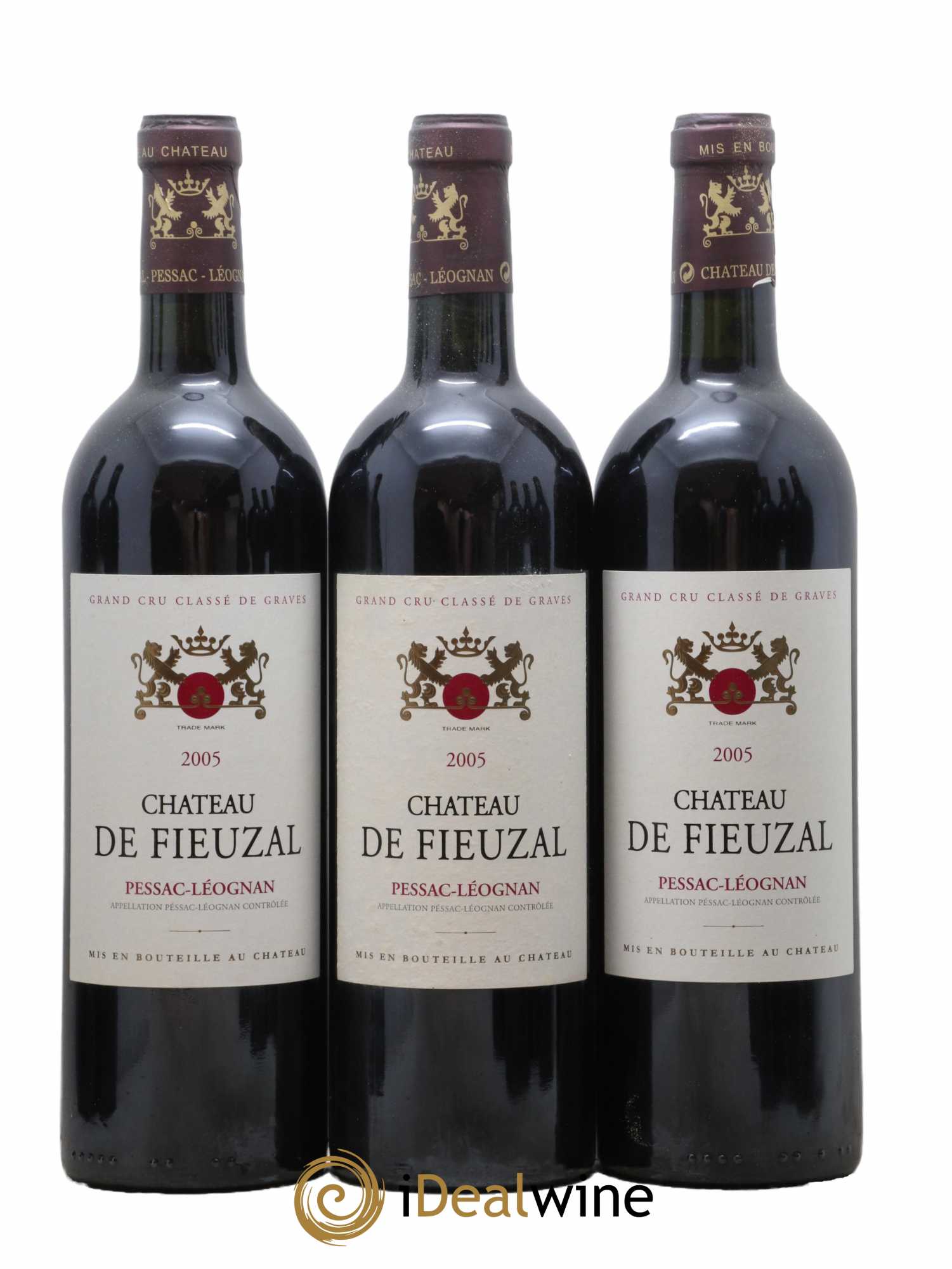 Château de Fieuzal Cru Classé de Graves 2005 - Lot de 12 bouteilles - 2