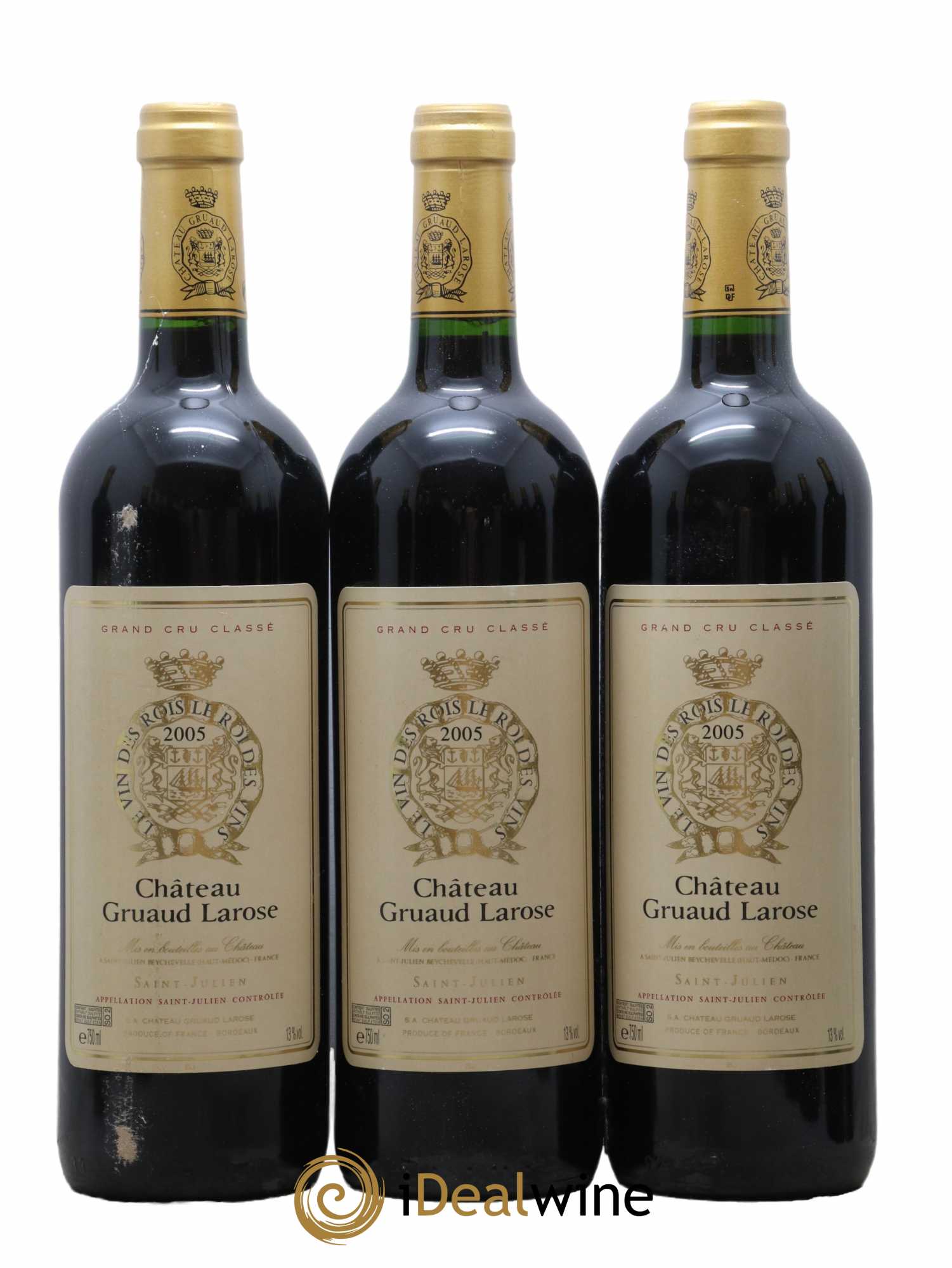 Château Gruaud Larose 2ème Grand Cru Classé 2005 - Lot de 12 bouteilles - 1