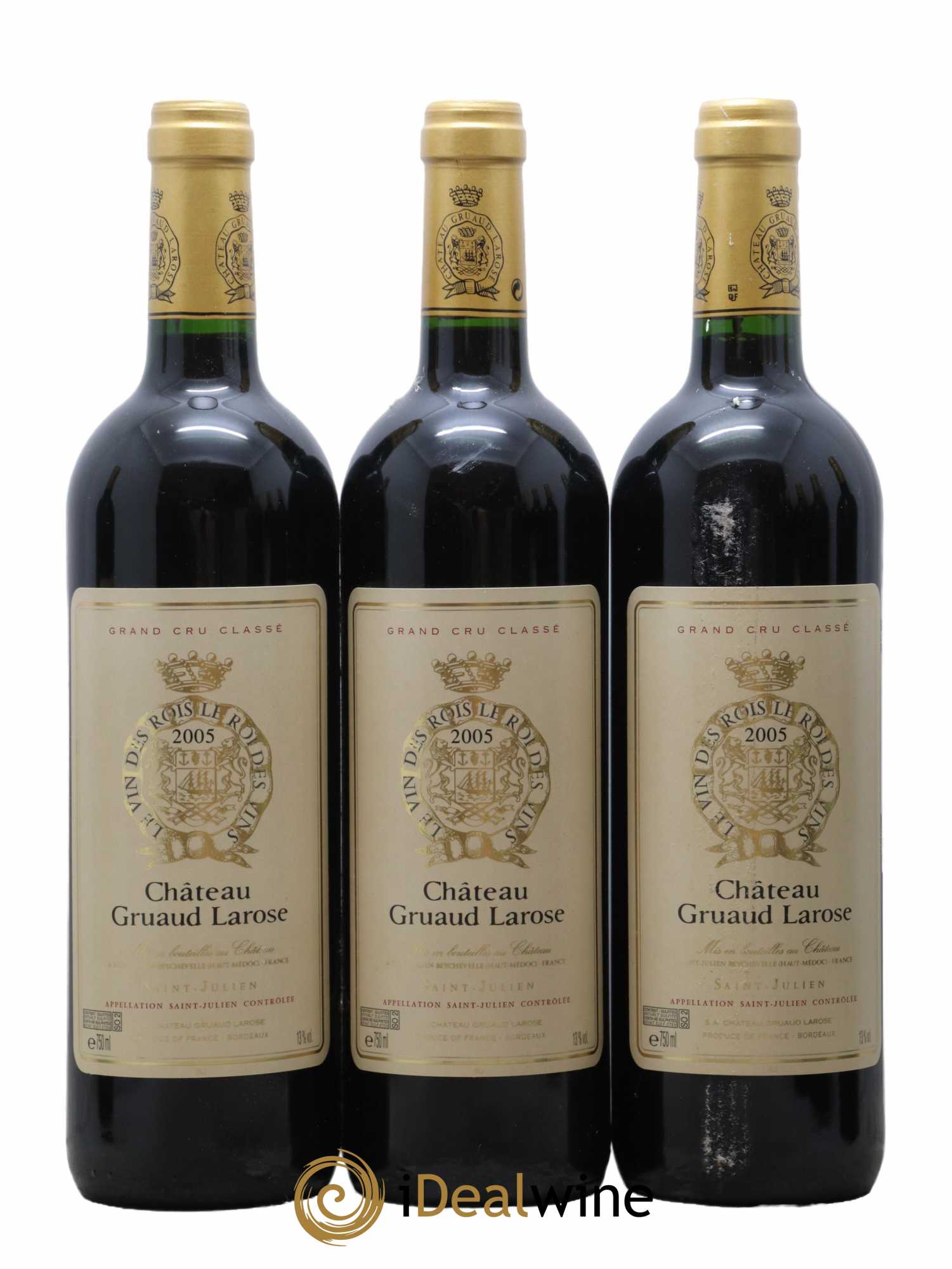 Château Gruaud Larose 2ème Grand Cru Classé 2005 - Lot de 12 bouteilles - 2