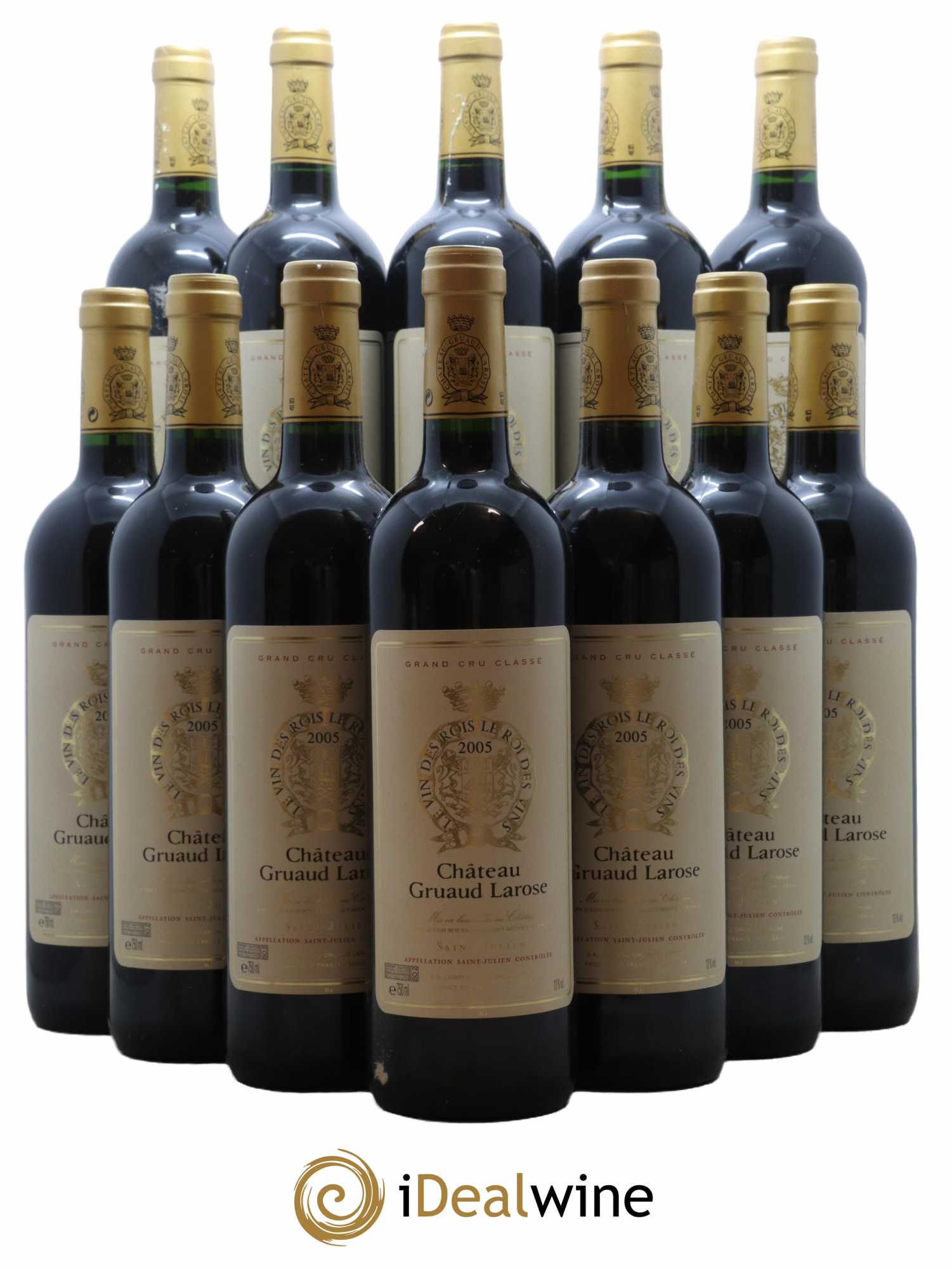 Château Gruaud Larose 2ème Grand Cru Classé 2005 - Lot de 12 bouteilles - 0