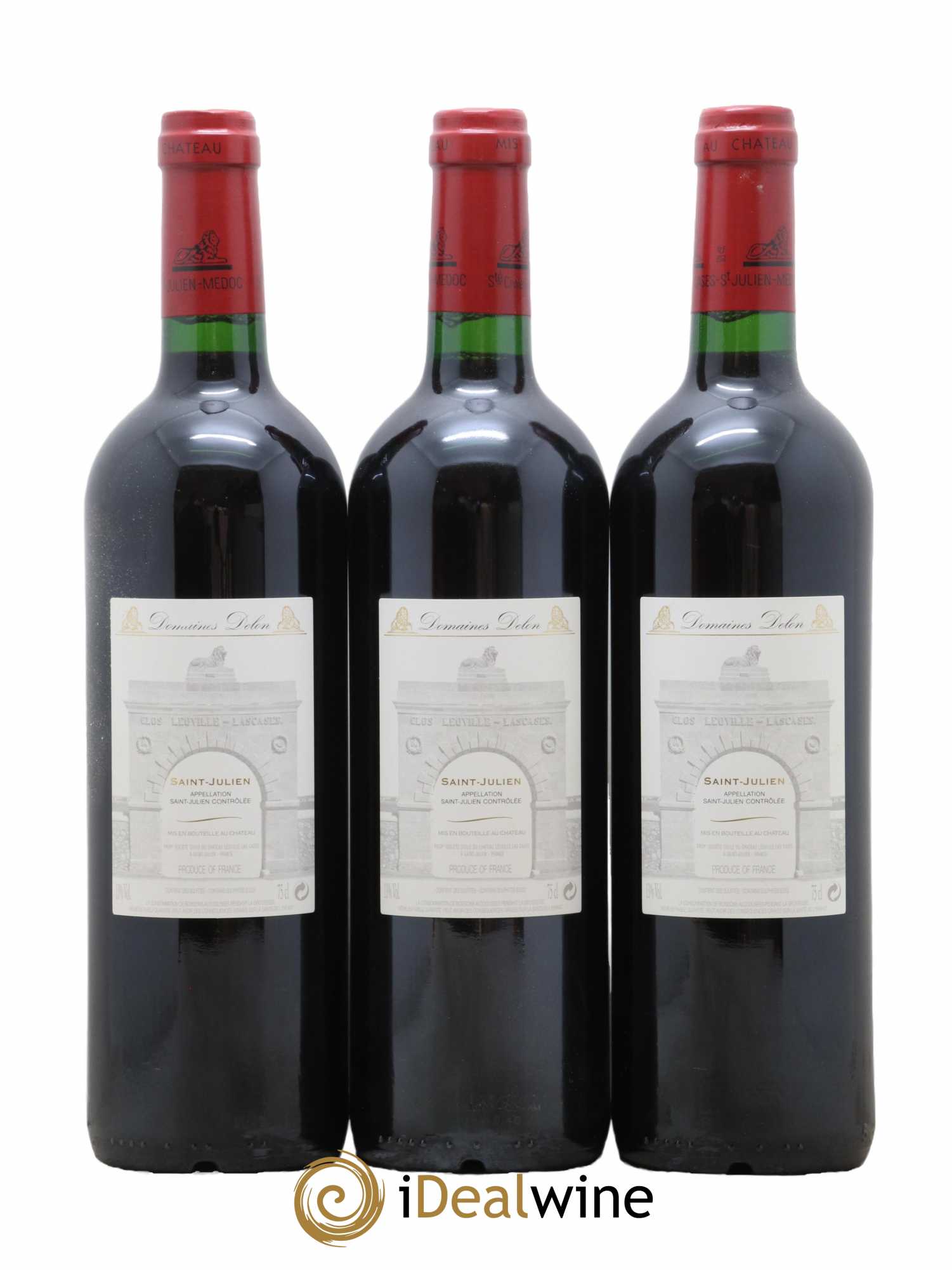Château Léoville Las Cases 2ème Grand Cru Classé 2005 - Lot de 3 bouteilles - 1