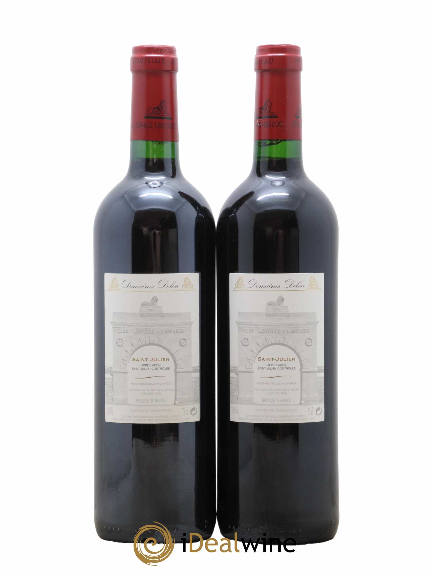Château Léoville Las Cases 2ème Grand Cru Classé 2005 - Lot de 2 bouteilles - 1