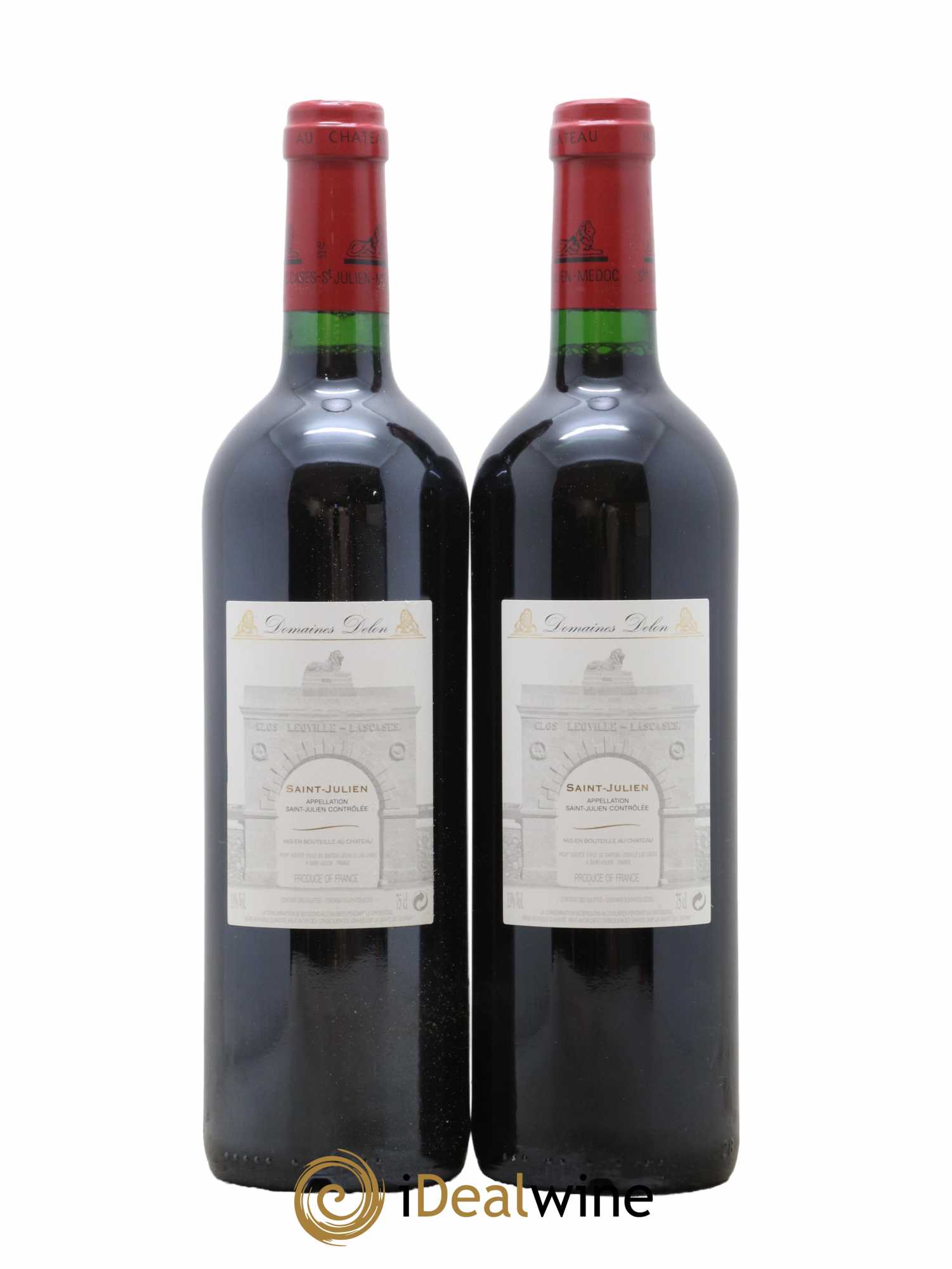 Château Léoville Las Cases 2ème Grand Cru Classé 2005 - Lot de 2 bouteilles - 1