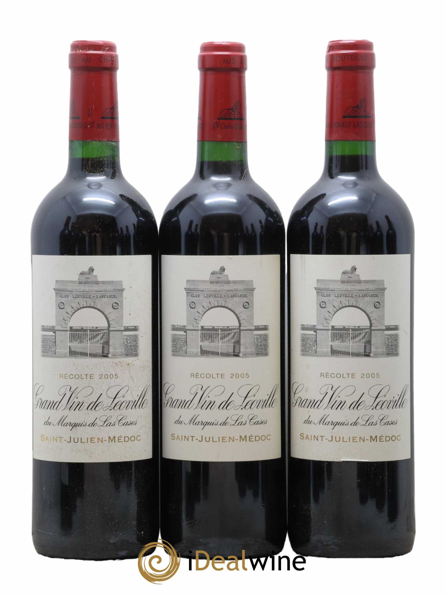 Château Léoville Las Cases 2ème Grand Cru Classé 2005 - Posten von 12 Flaschen - 1