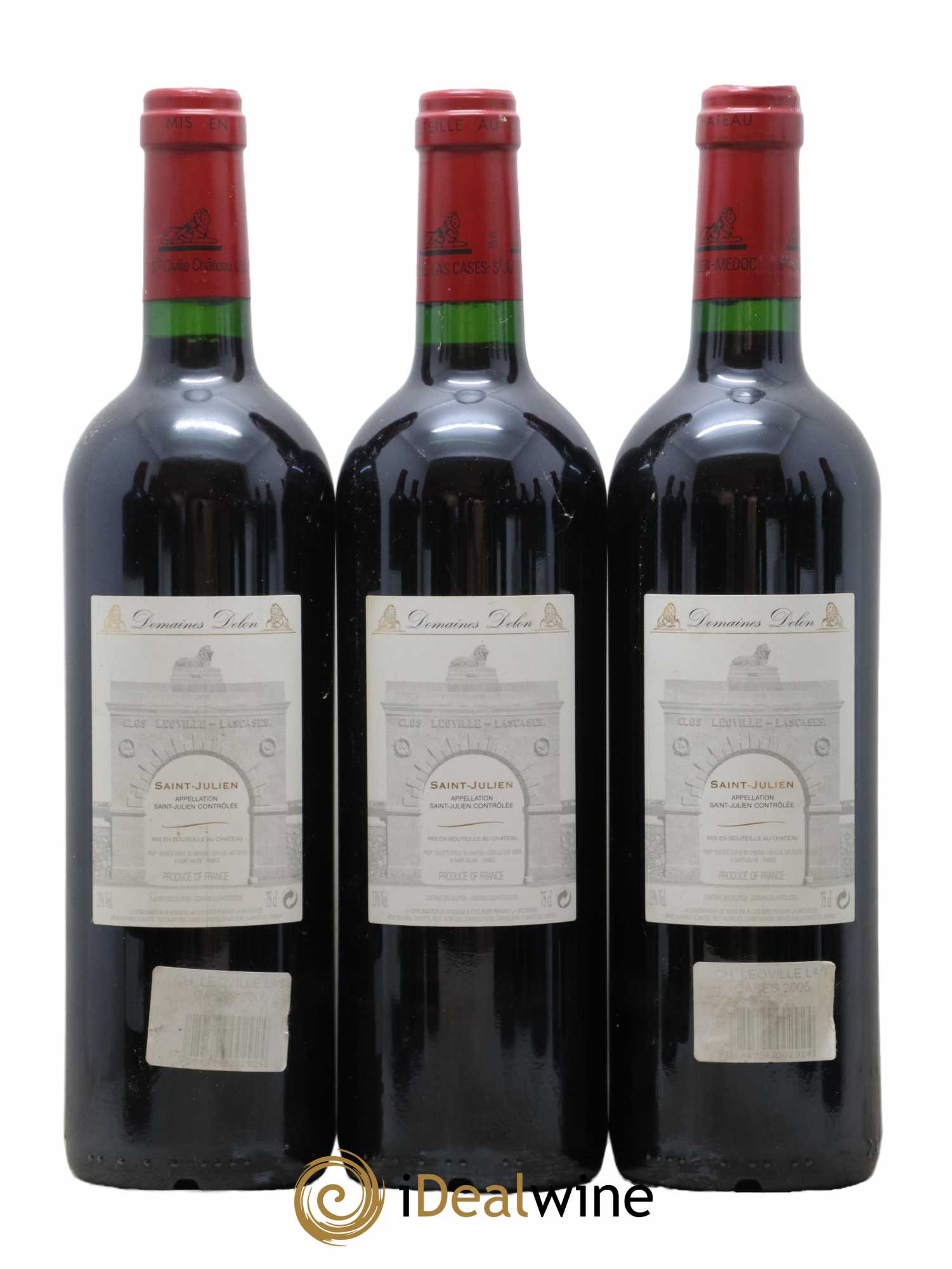Château Léoville Las Cases 2ème Grand Cru Classé 2005 - Posten von 12 Flaschen - 2