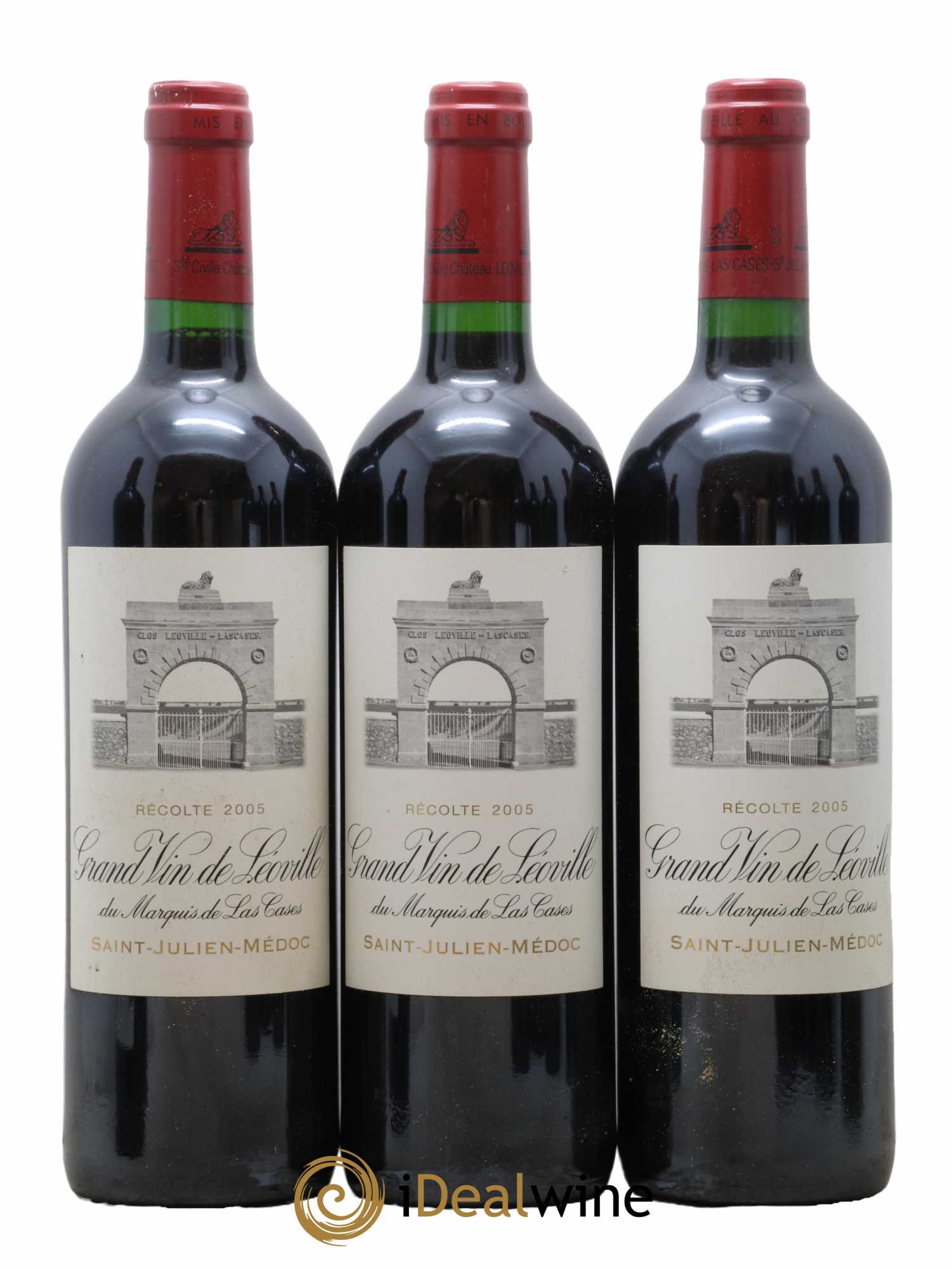 Château Léoville Las Cases 2ème Grand Cru Classé 2005 - Posten von 12 Flaschen - 3
