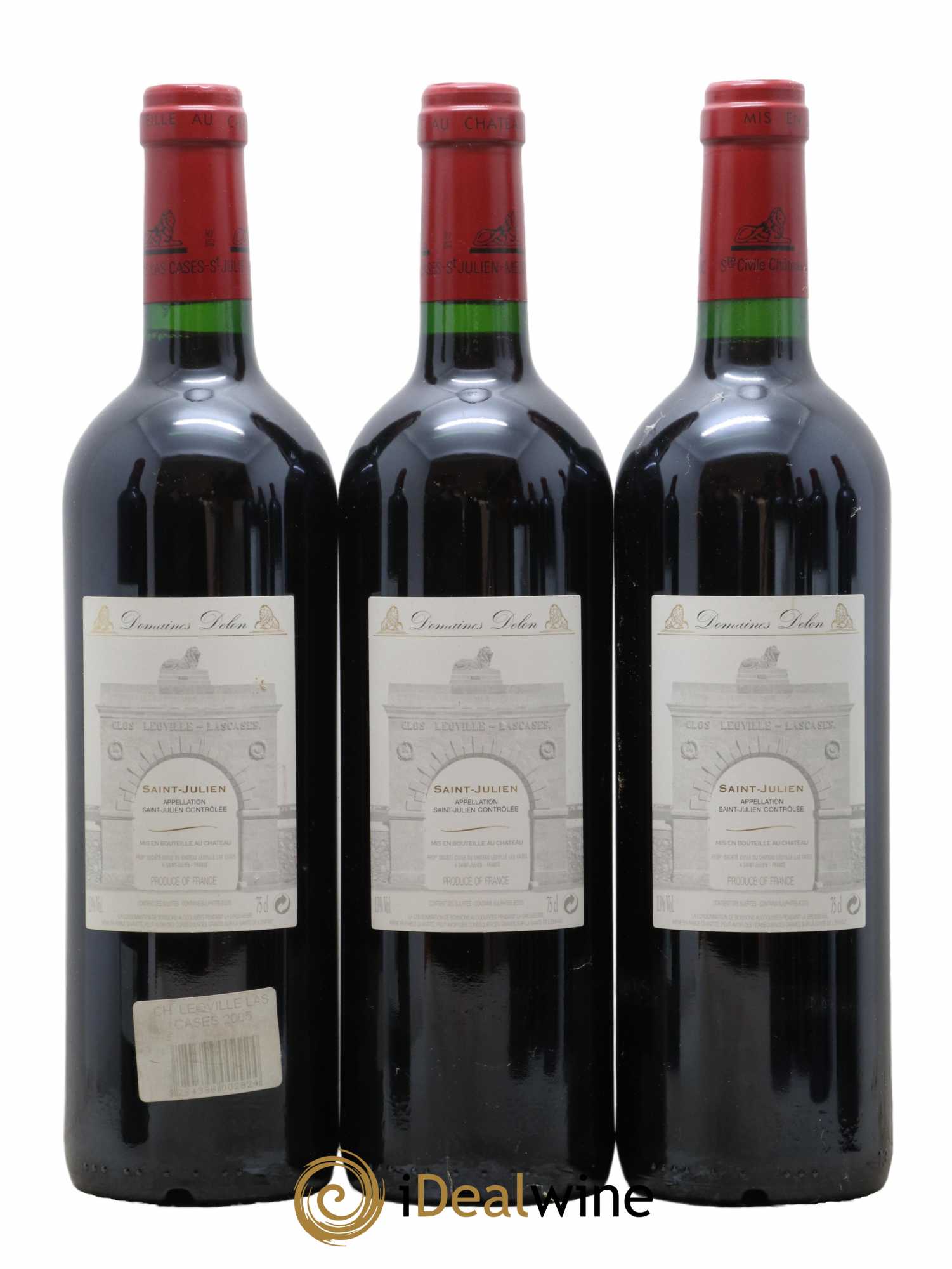 Château Léoville Las Cases 2ème Grand Cru Classé 2005 - Posten von 12 Flaschen - 4