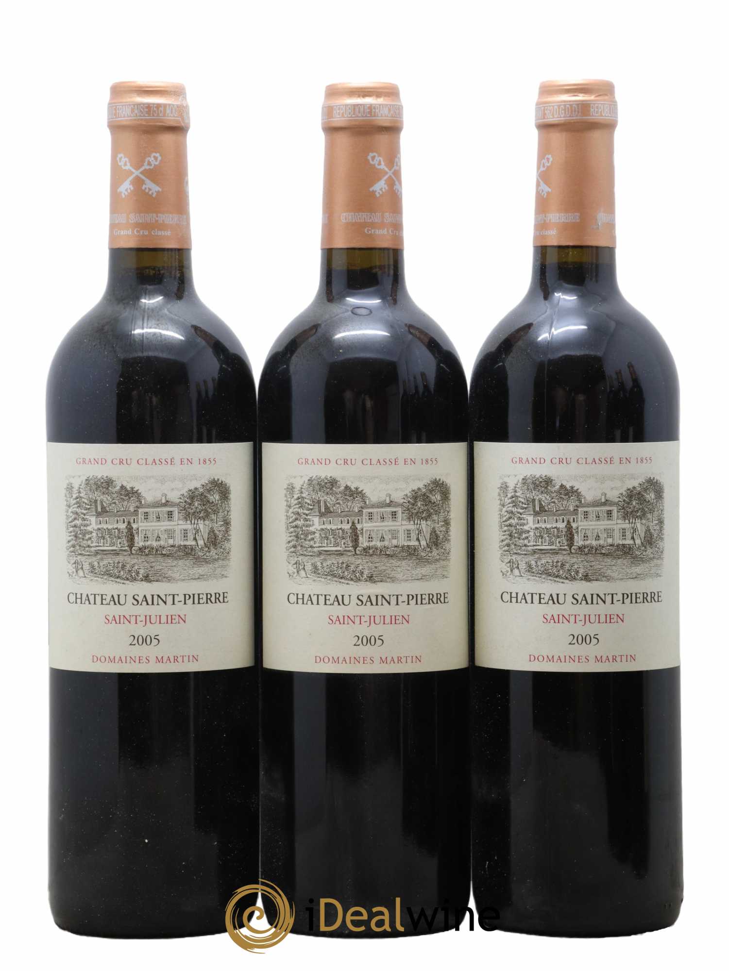 Château Saint-Pierre 4ème Grand Cru Classé 2005 - Lot de 12 bouteilles - 3