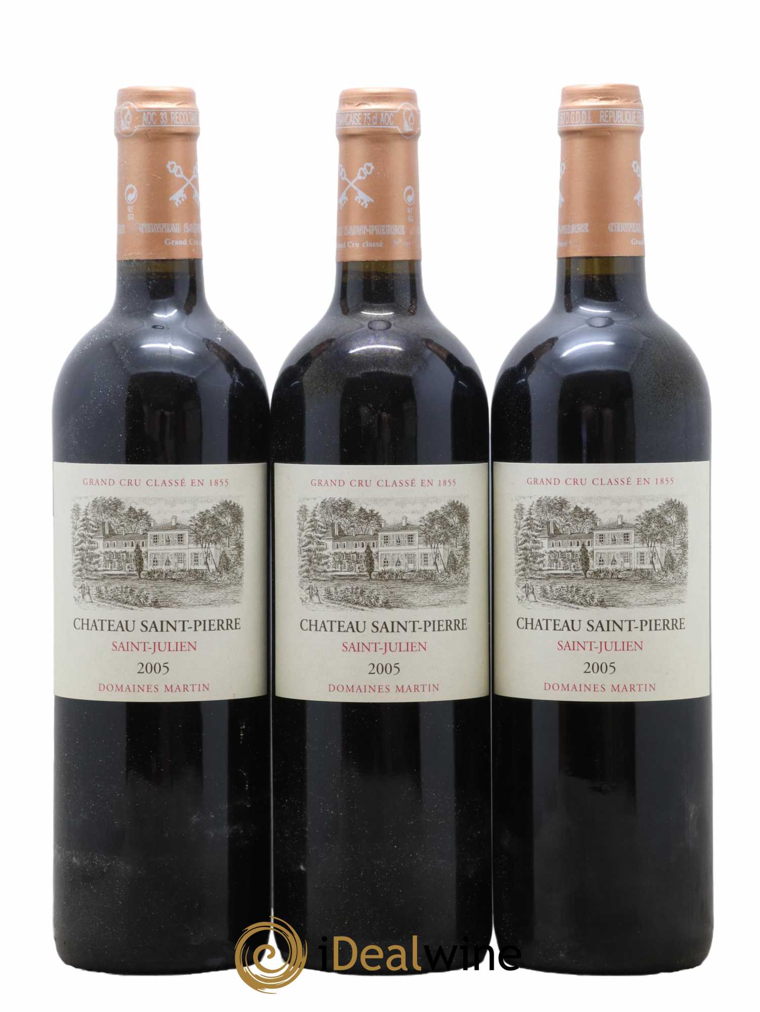Château Saint-Pierre 4ème Grand Cru Classé 2005 - Lot de 12 bouteilles - 4
