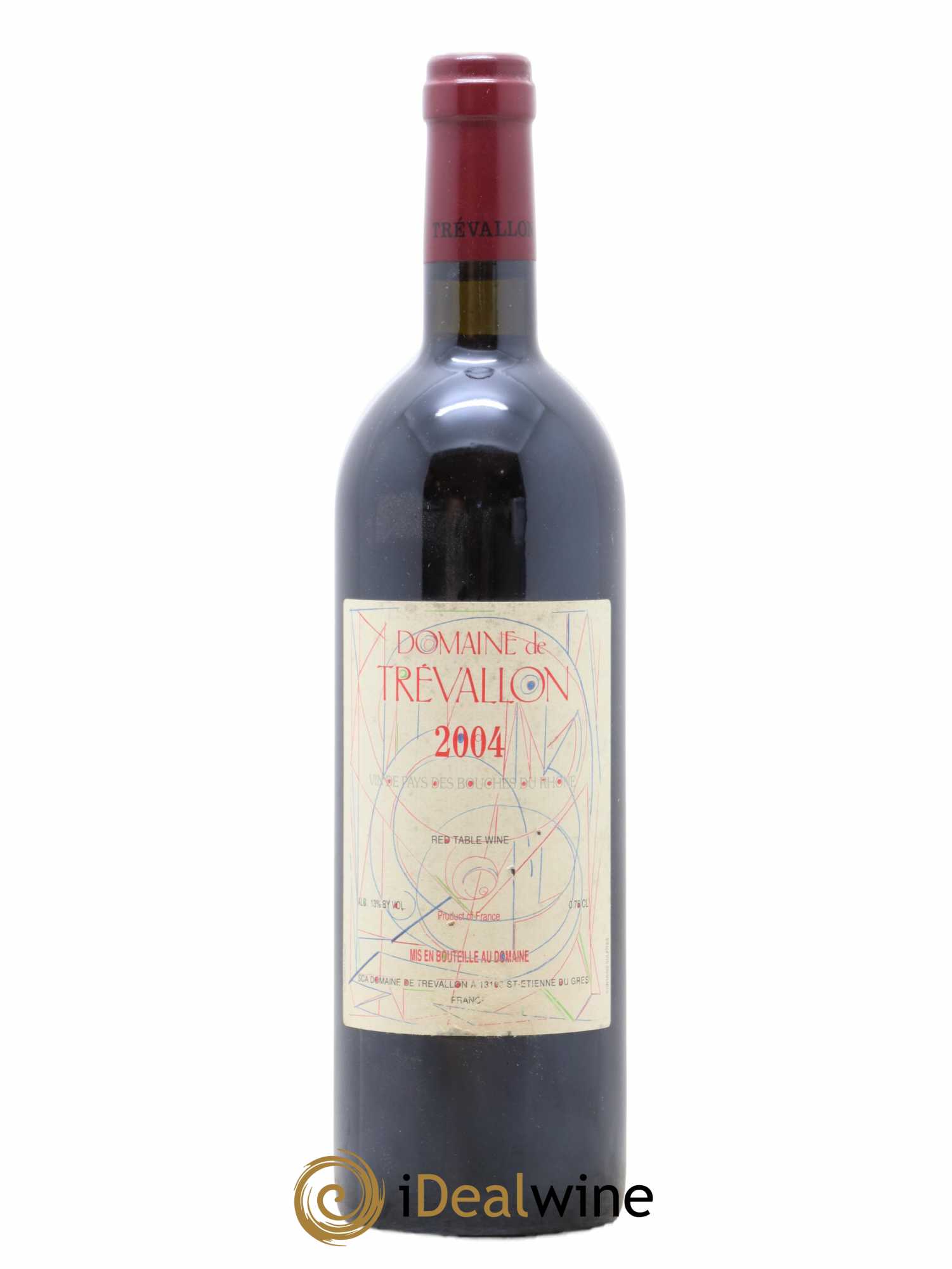 VDP Bouches du Rhône Trévallon (Domaine de) Eloi Dürrbach 2004 - Lot de 1 bouteille - 0