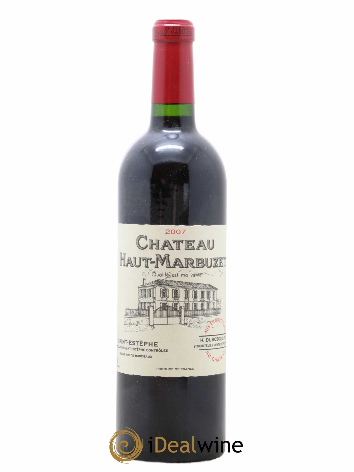 Château Haut Marbuzet 2007 - Lot de 1 bouteille - 0