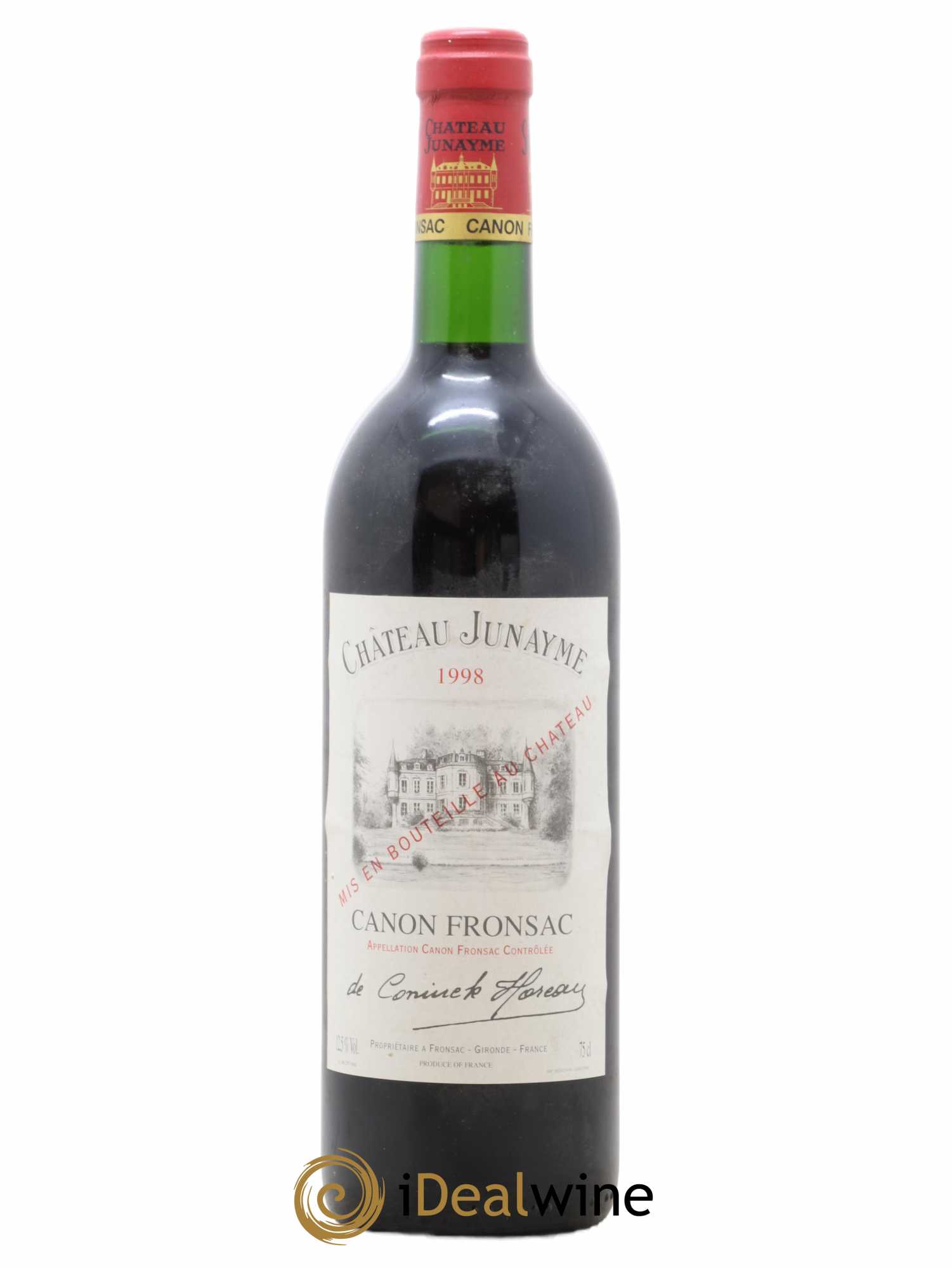 Canon-Fronsac Château Junayme 1998 - Lot of 1 bottle - 0