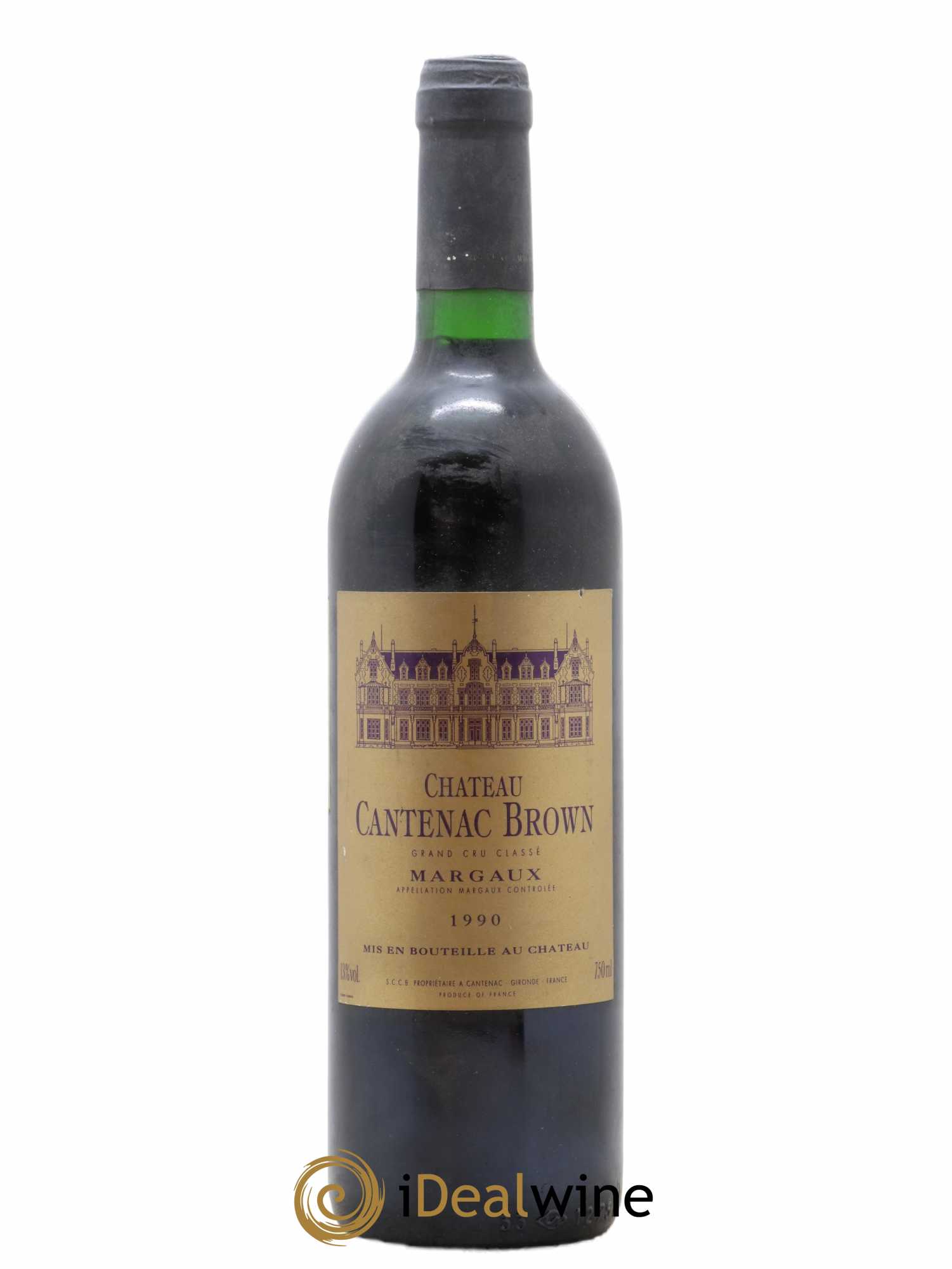 Château Cantenac Brown 3ème Grand Cru Classé 1990 - Lot of 1 bottle - 0