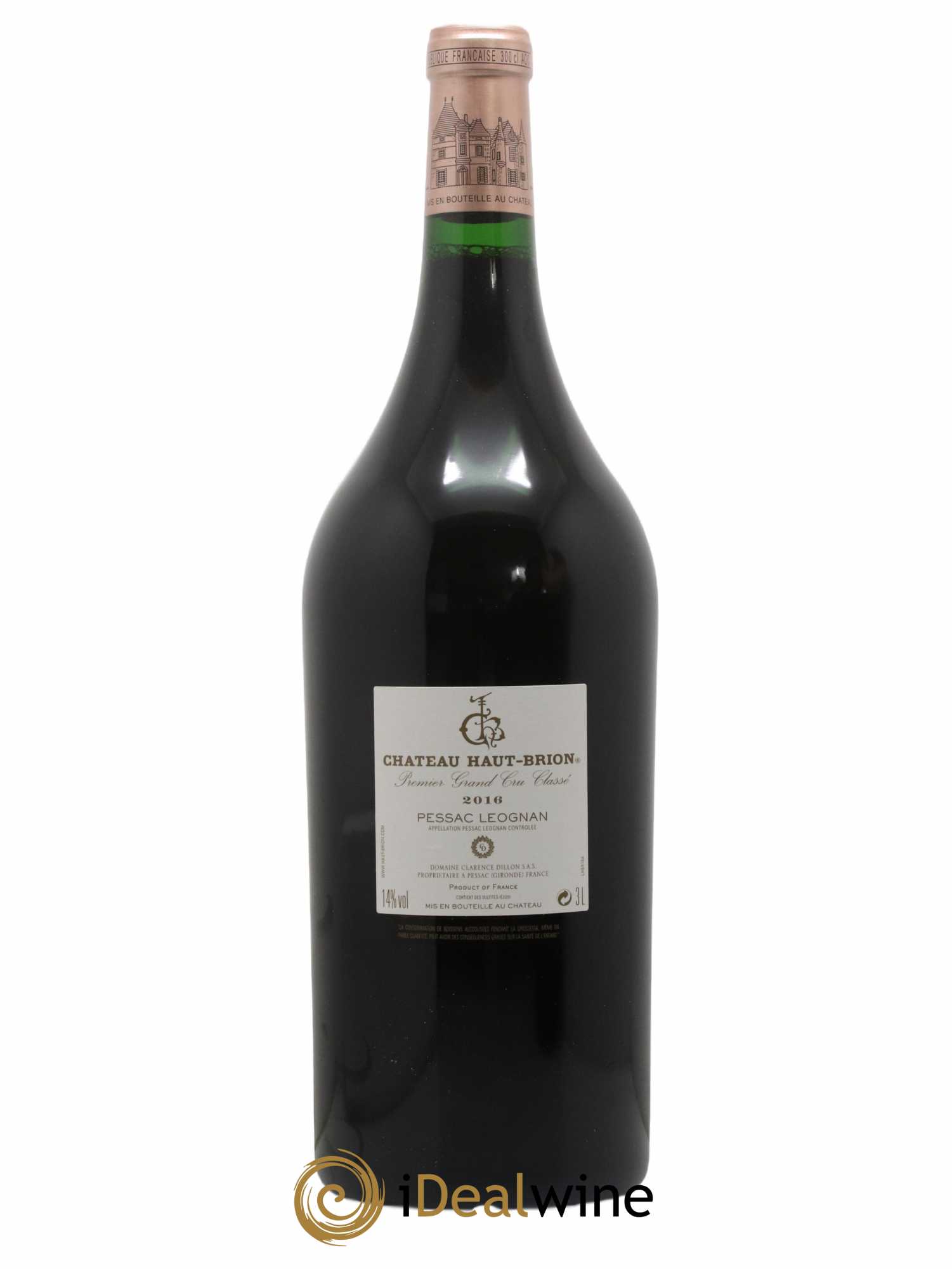 Château Haut Brion 1er Grand Cru Classé 2016 - Lot de 1 double magnum - 1