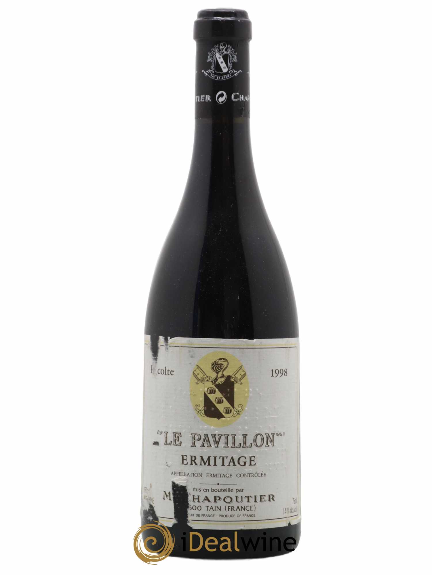 Hermitage Ermitage Le Pavillon Chapoutier 1998 - Lot de 1 bouteille - 0