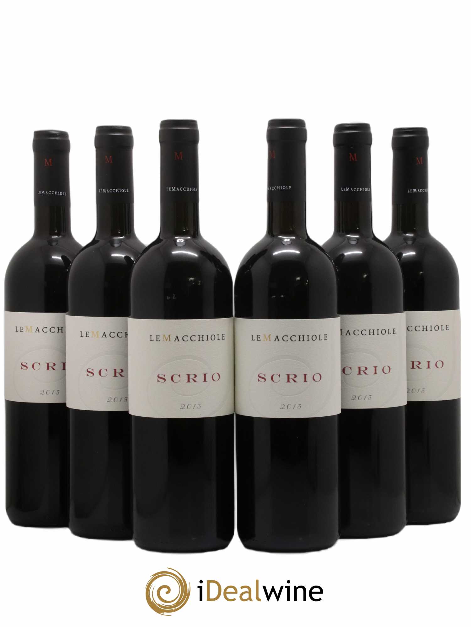 Toscana IGT Le Macchiole Scrio Le Macchiole 2013 - Lot de 6 bouteilles - 0