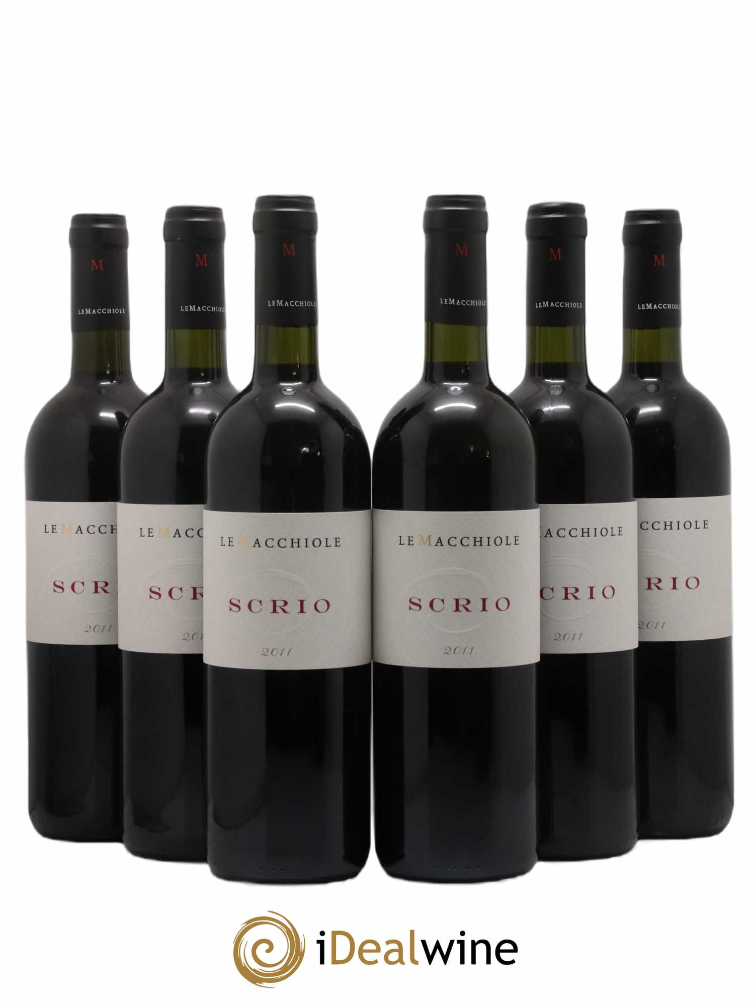 Toscana IGT Le Macchiole Scrio Le Macchiole 2011 - Lot de 6 bouteilles - 0