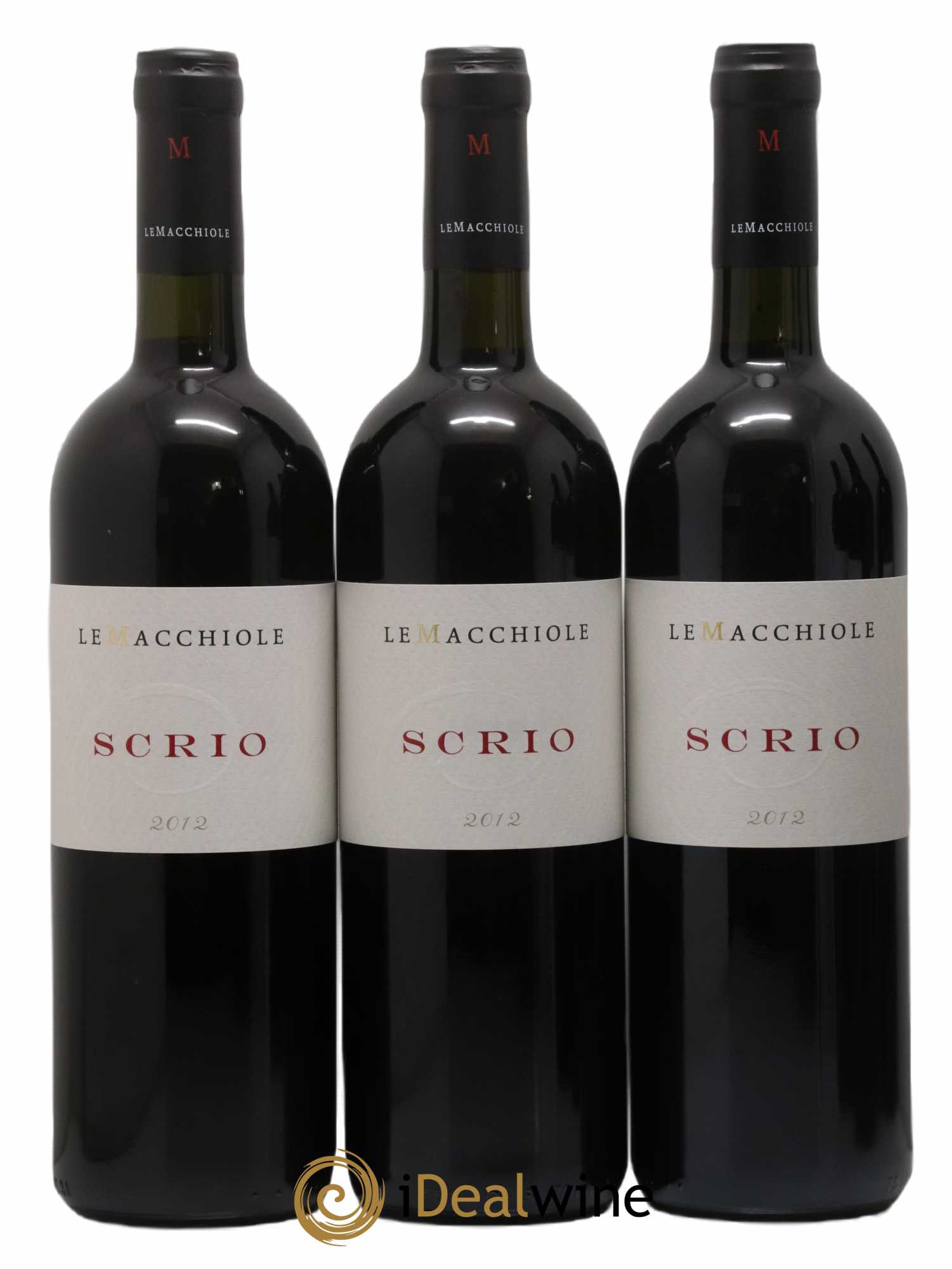 Toscana IGT Le Macchiole Scrio Le Macchiole 2012 - Lot de 6 bouteilles - 1