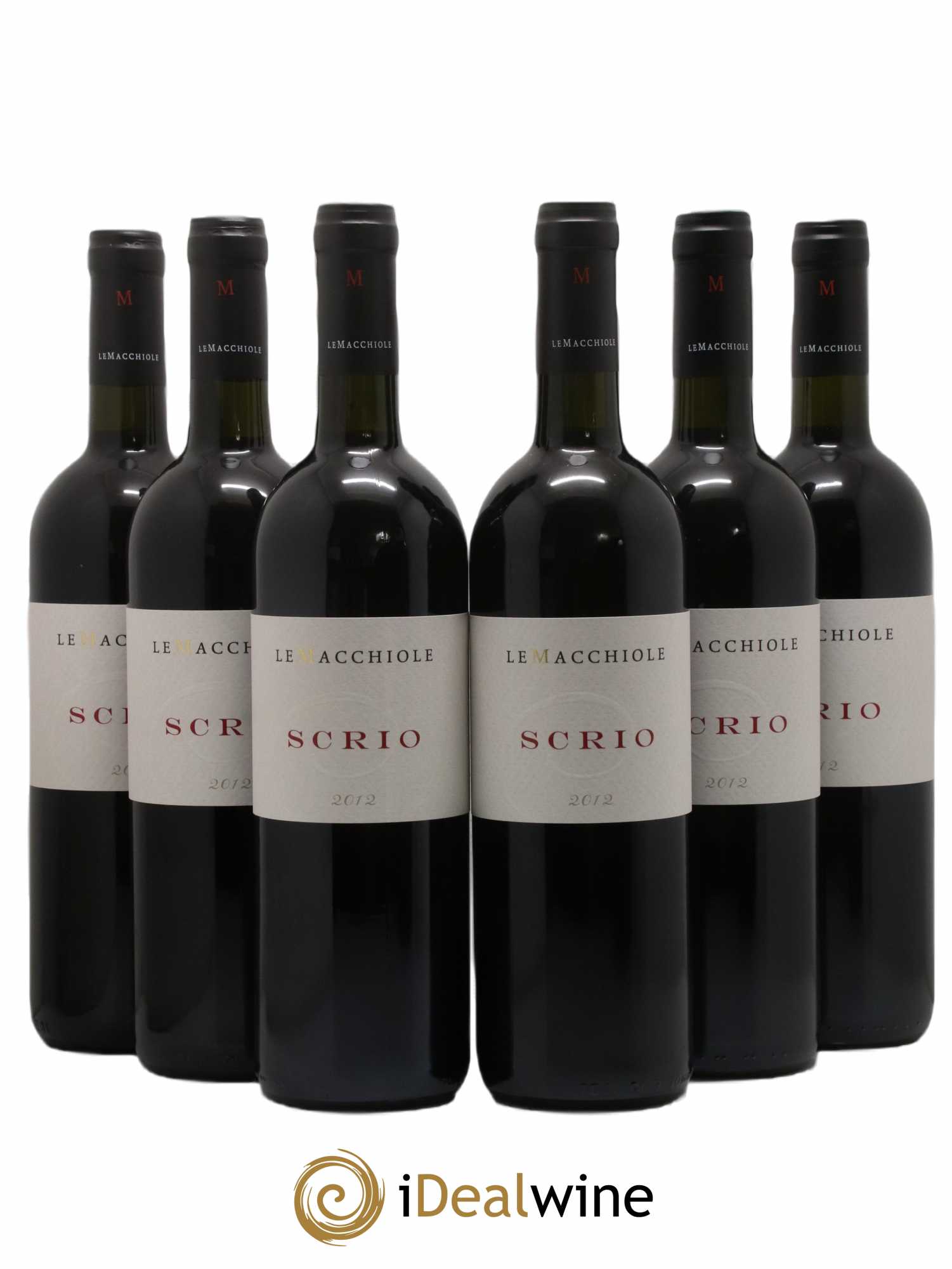 Toscana IGT Le Macchiole Scrio Le Macchiole 2012 - Lot de 6 bouteilles - 0