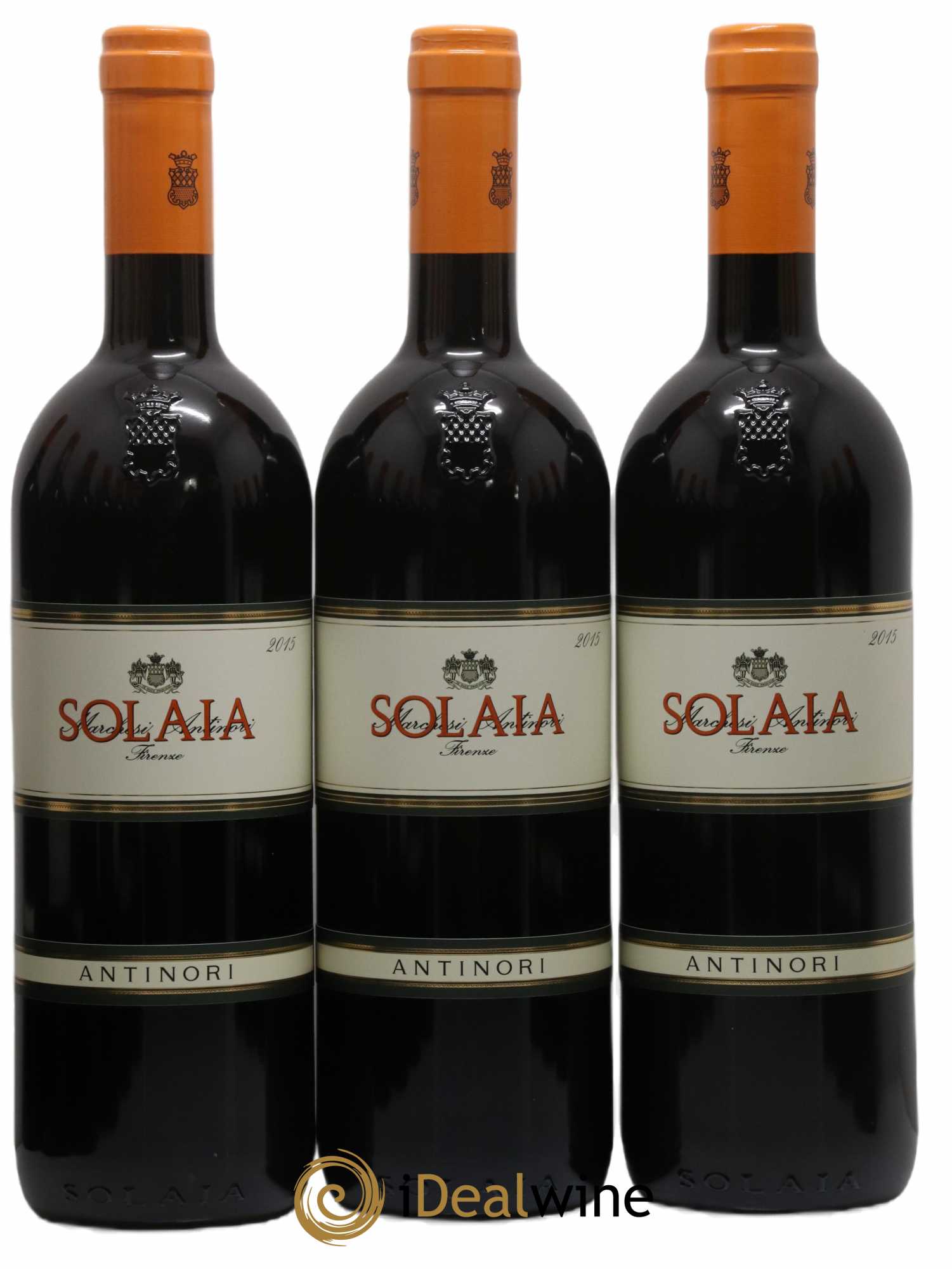 Toscana IGT Solaia Tenuta Tignanello - Marchesi Antinori 2015 - Lot de 6 bouteilles - 1