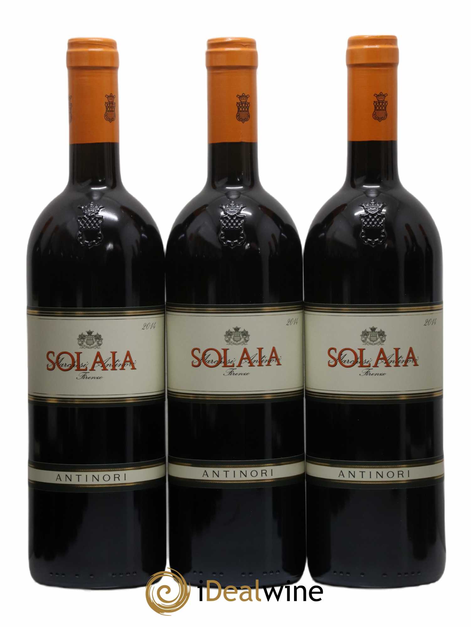 Toscana IGT Solaia Tenuta Tignanello - Marchesi Antinori 2014 - Lot de 6 bouteilles - 1
