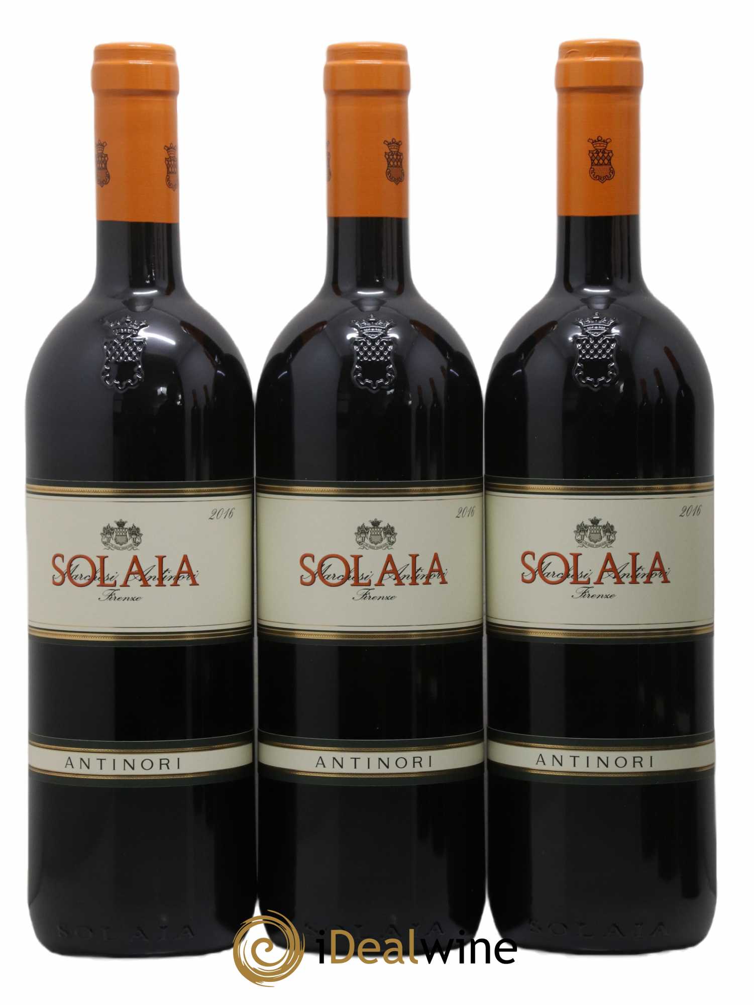 Toscana IGT Solaia Tenuta Tignanello - Marchesi Antinori 2016 - Lot de 6 bouteilles - 1