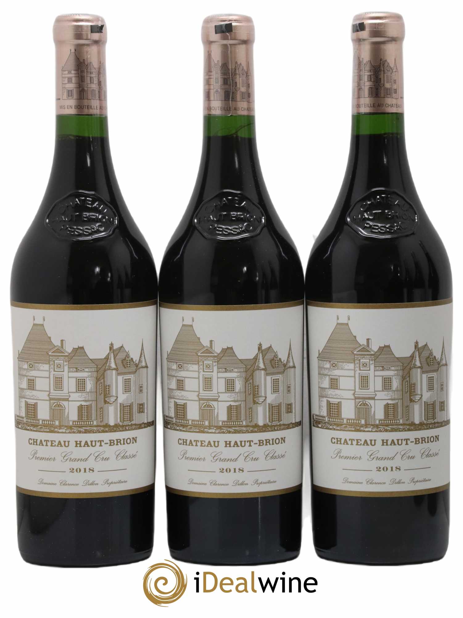 Château Haut Brion 1er Grand Cru Classé 2018 - Lot de 6 bouteilles - 1