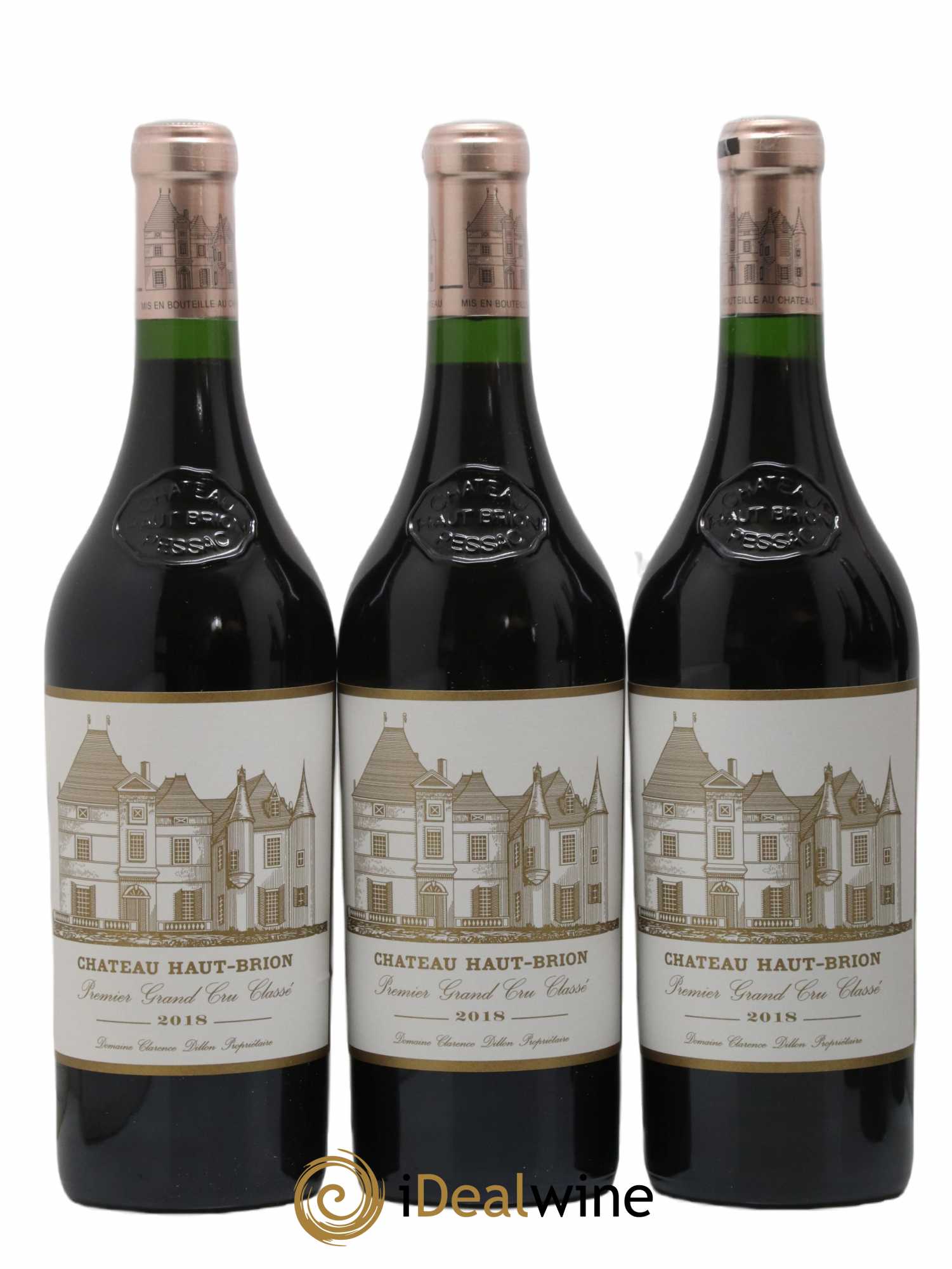 Château Haut Brion 1er Grand Cru Classé 2018 - Lot de 6 bouteilles - 1