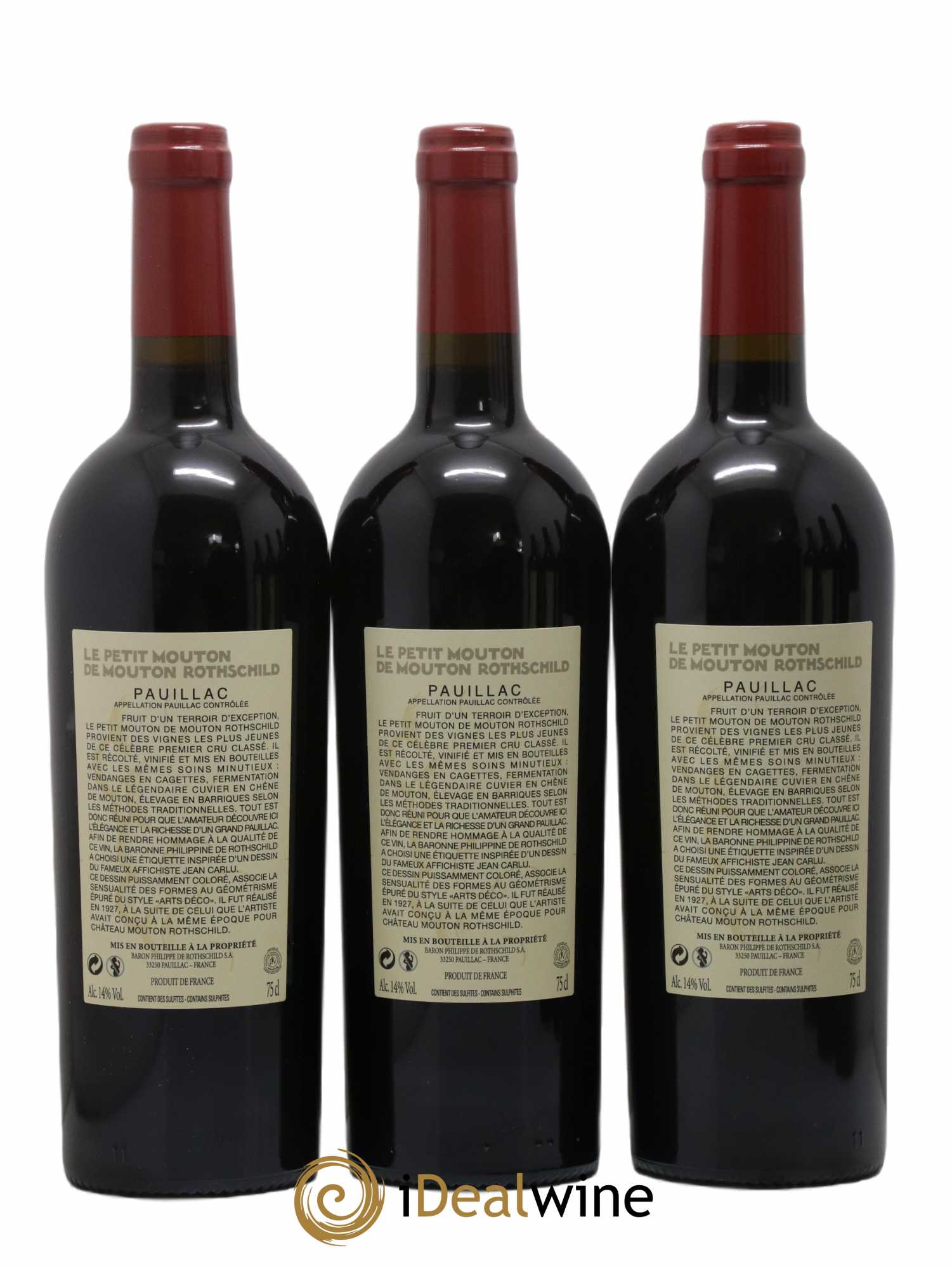 Petit Mouton Second Vin 2018 - Lot of 6 bottles - 2