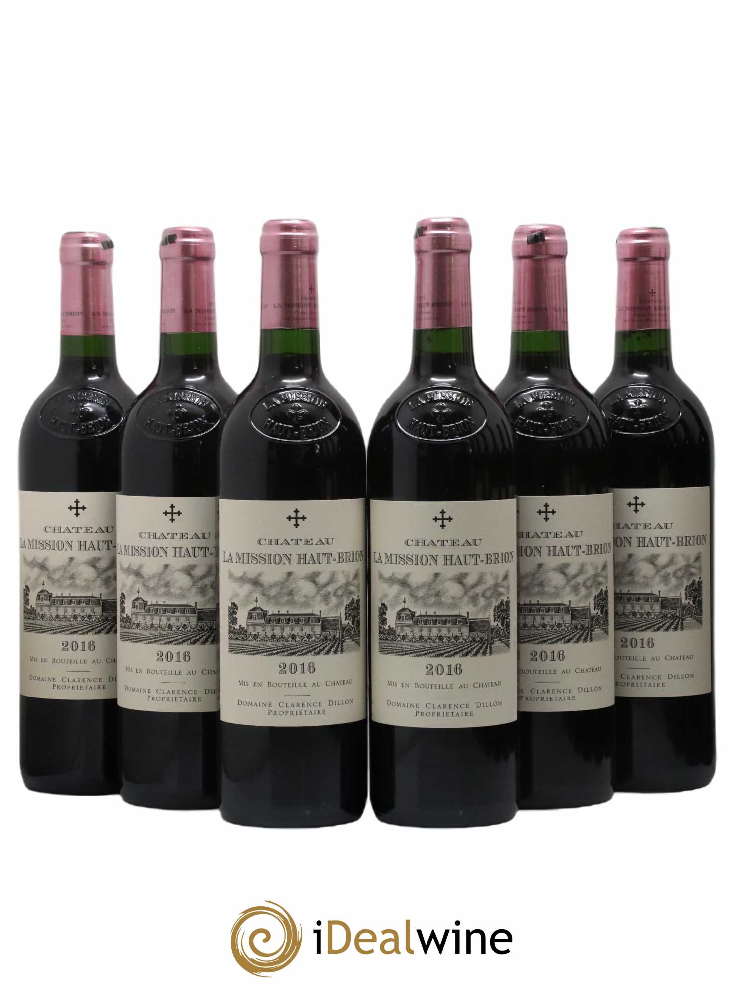 Château la Mission Haut-Brion Cru Classé de Graves 2016 - Lot de 6 bouteilles - 0